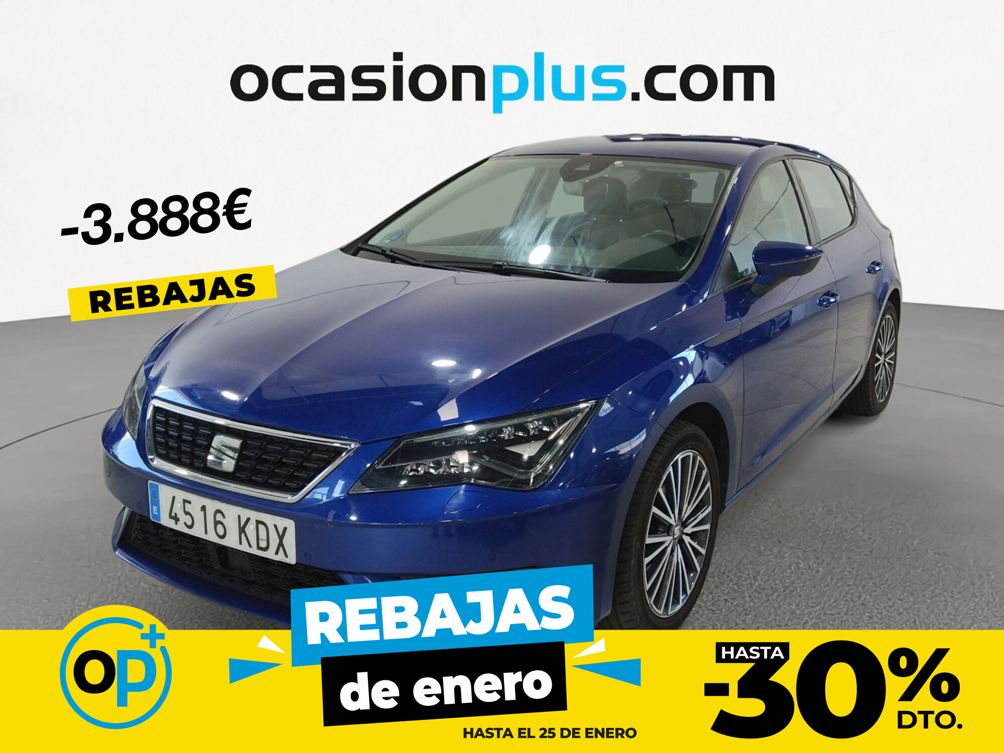 SEAT León (1.4 TGI GNC S&S Style Plus DSG 81 kW (110 CV)) en Madrid
