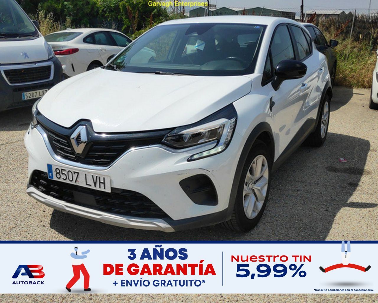 RENAULT Captur (Intens TCe 74kW (100CV) GLP) en Madrid