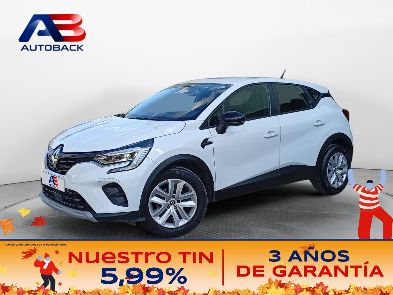 RENAULT Captur (Intens TCe 74kW (100CV) GLP) en Madrid