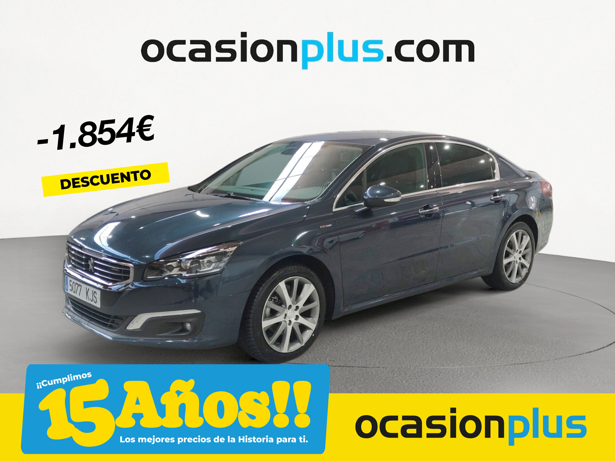 PEUGEOT 508 (2.0 BlueHDI GT Line 110 kW (150 CV)) en Madrid