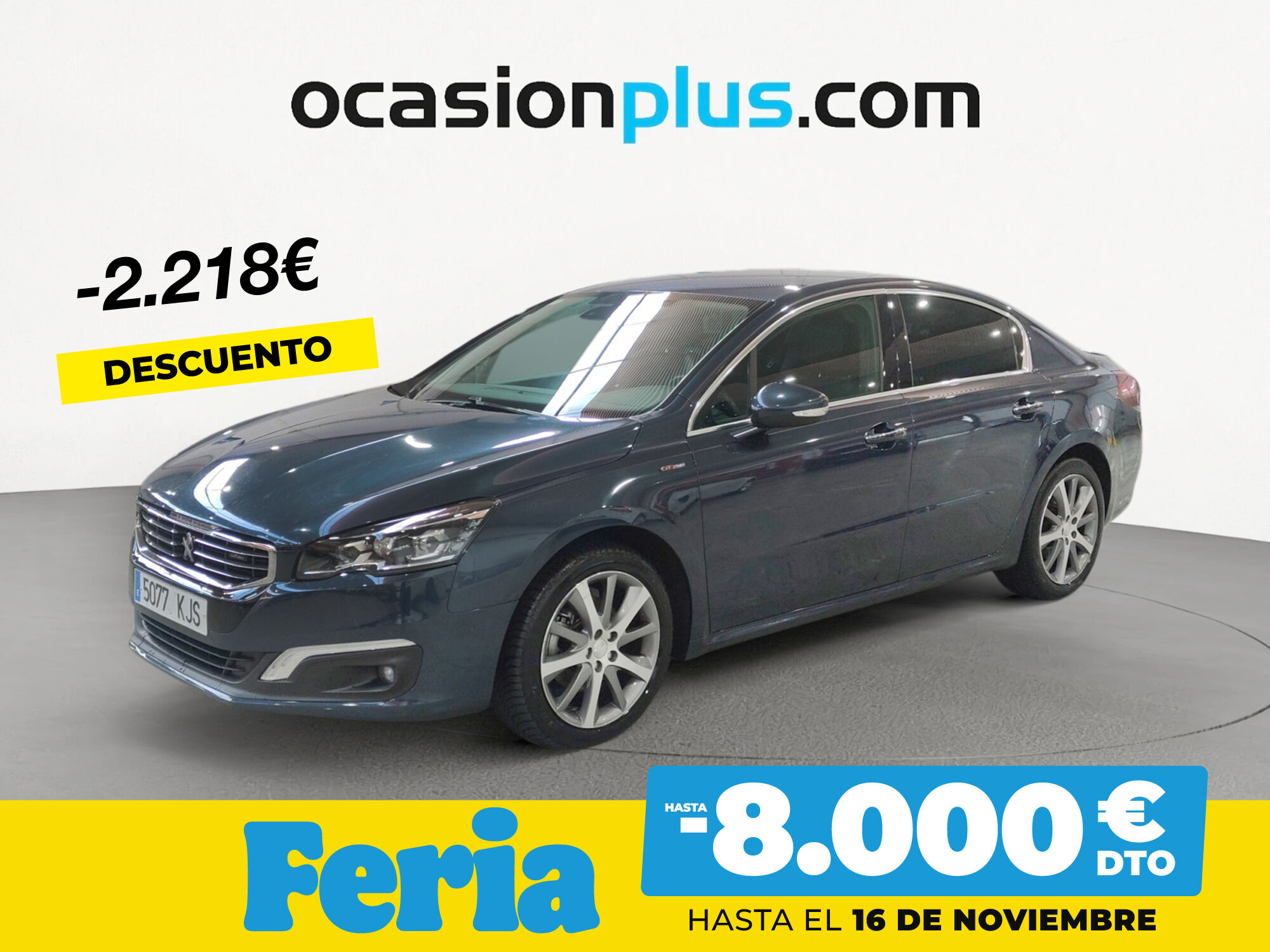 PEUGEOT 508 (2.0 BlueHDI GT Line 110 kW (150 CV)) en Madrid