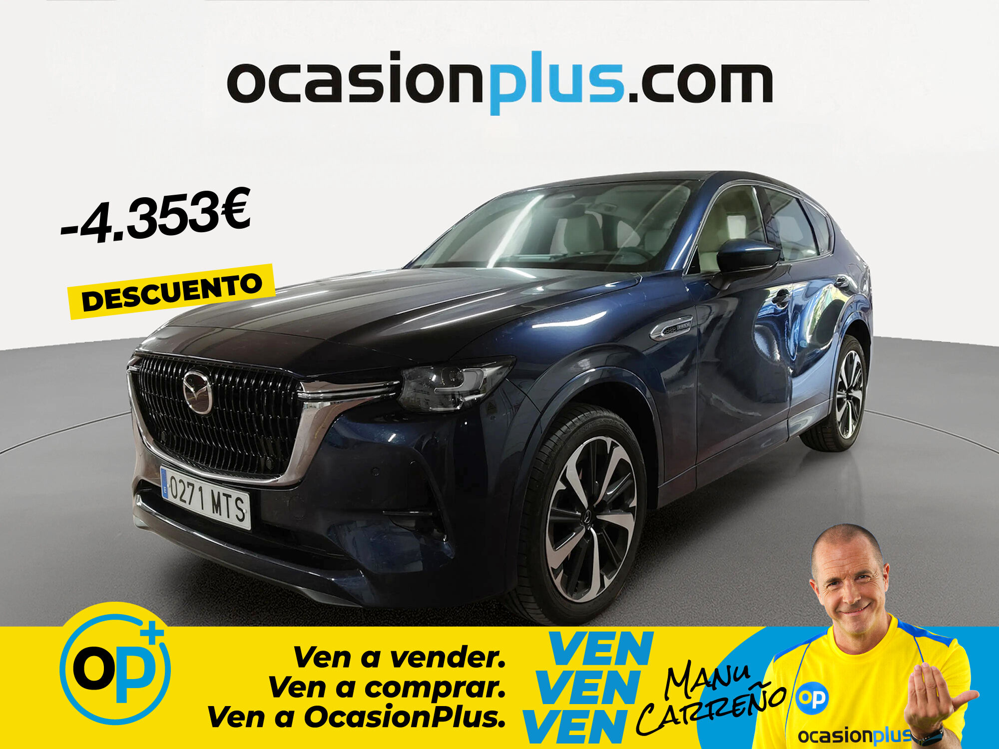 Foto del MAZDA CX-60 2.5L e-Skyactiv-G PHEV Takumi AWD