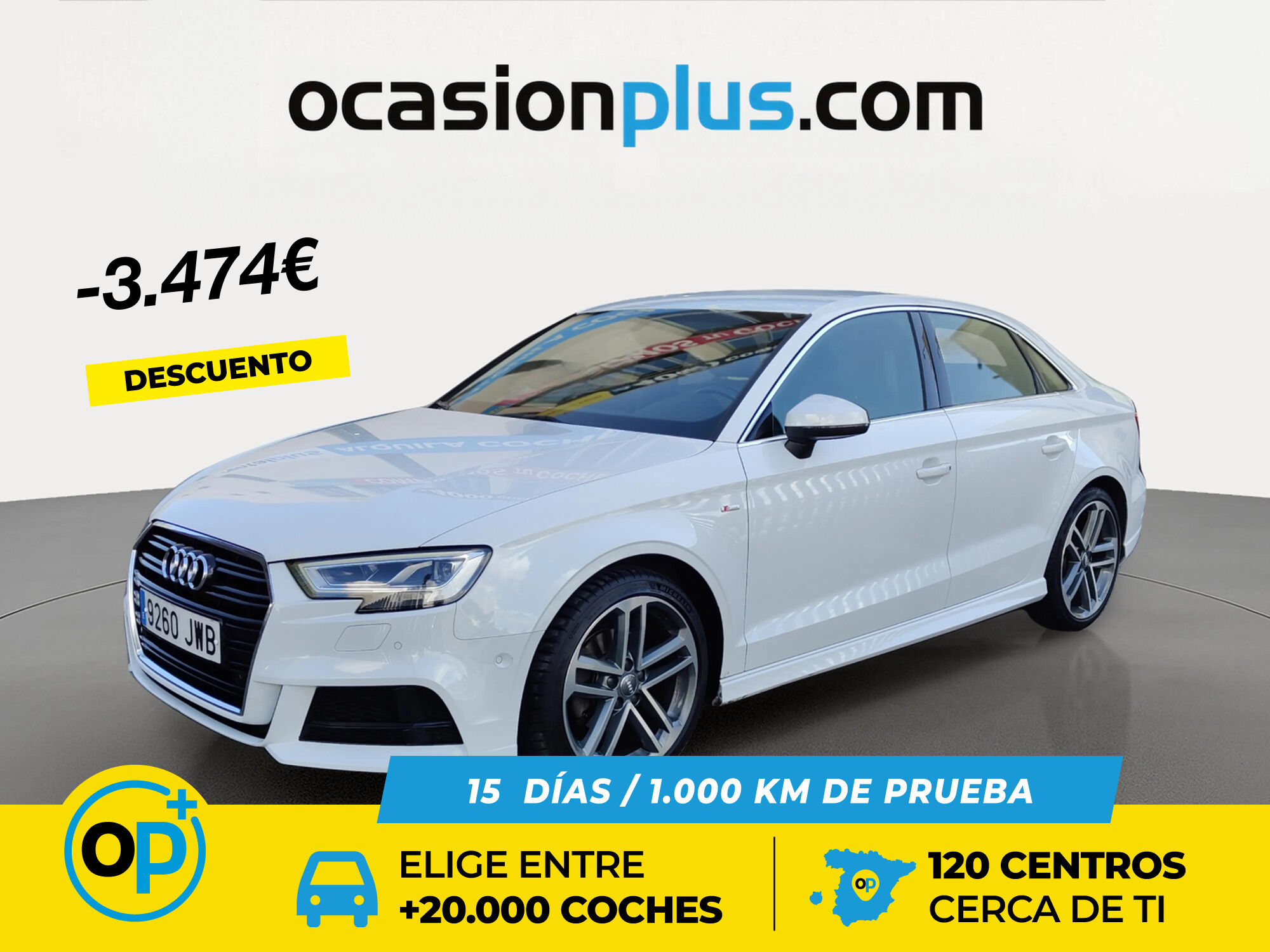 AUDI A3 (S line edition 1.6 TDI 81 kW (110 CV)) en Madrid