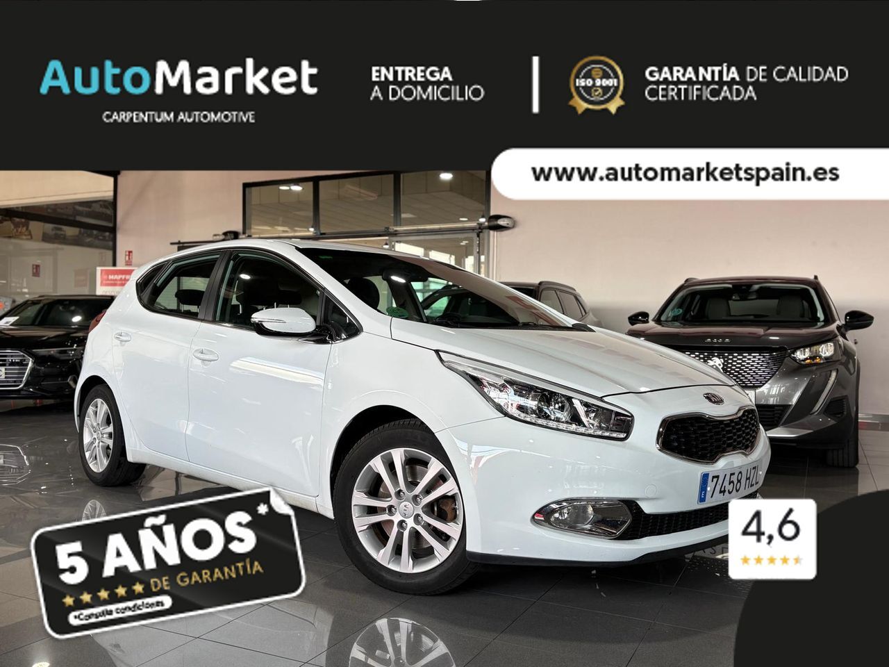 KIA Ceed (1.4 CVVT (100 CV),) en Lugo