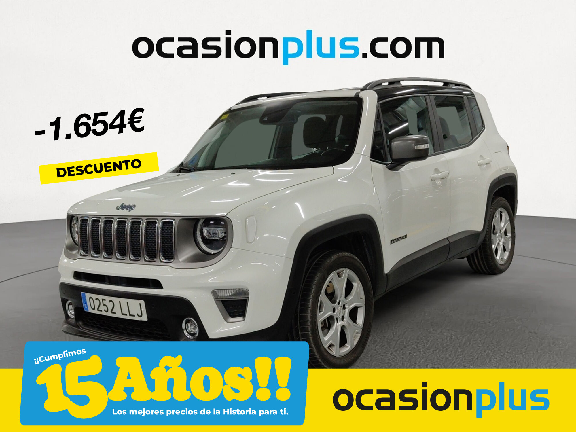 JEEP Renegade (1.3 PHEV Limited AWD AT 140 kW (190 CV)) en Madrid