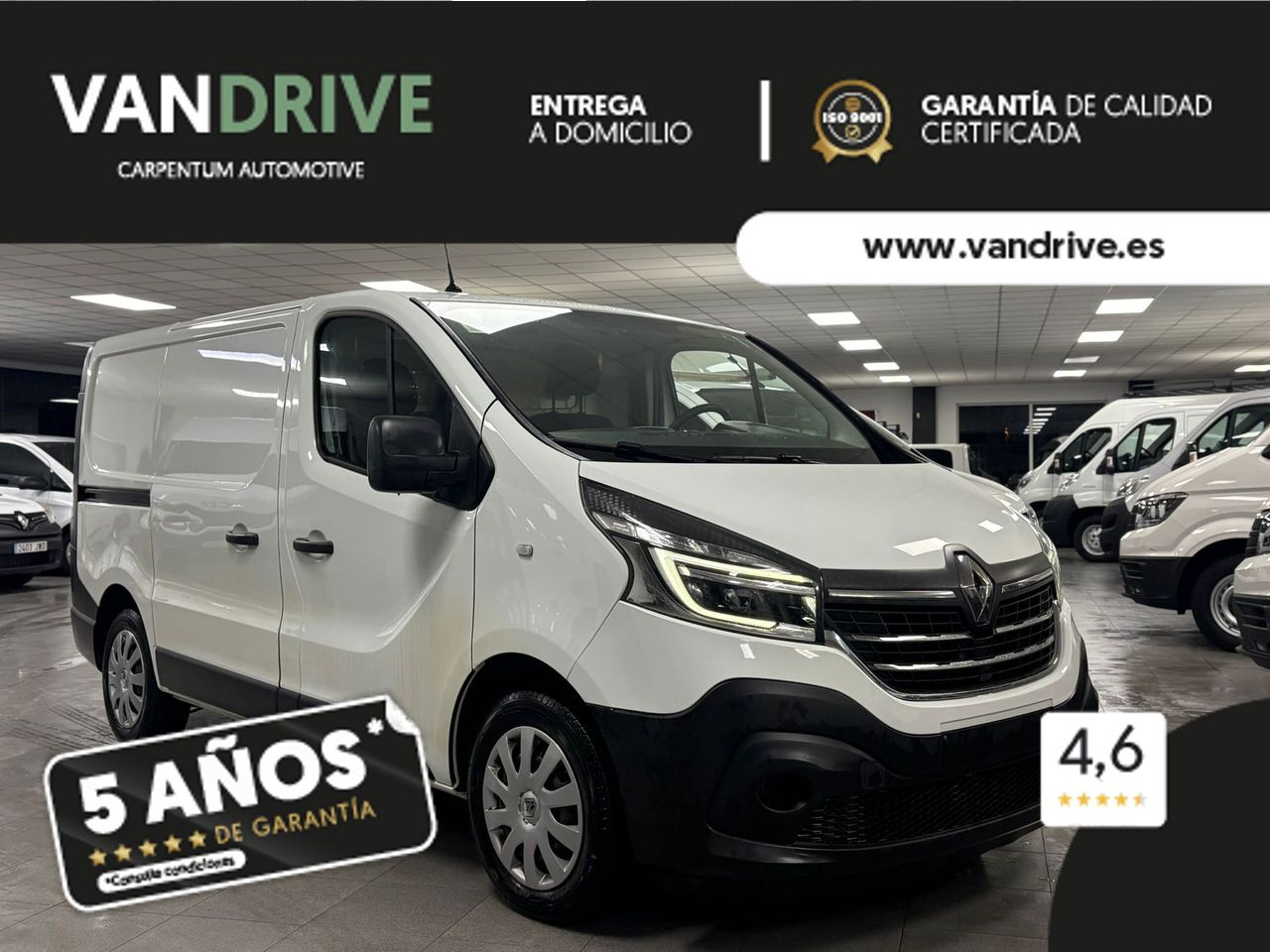 Foto del RENAULT Trafic Furgón 27 L1H1 dCi 88kW