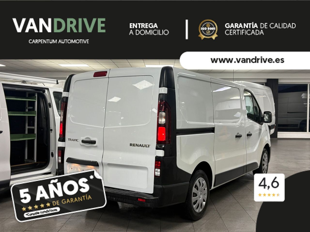 Foto del RENAULT Trafic Furgón 27 L1H1 dCi 88kW
