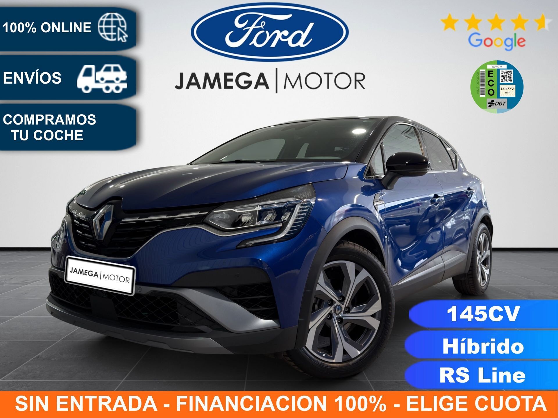 RENAULT Captur (1.6 E-Tech 145cv RS Line) en Toledo
