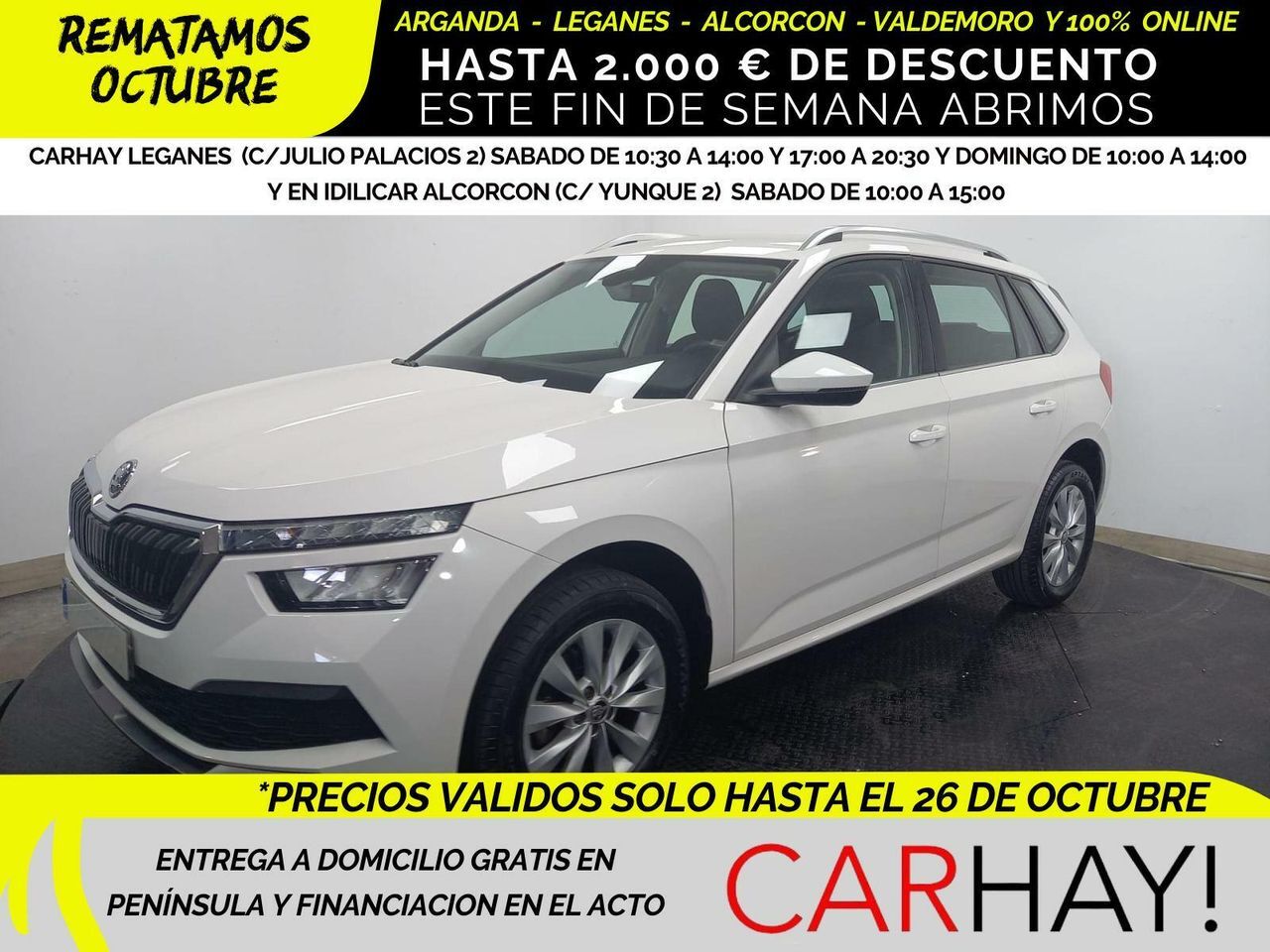 SKODA Kamiq (1.0 TSI 81KW (110CV) DSG AMBITION (CX)) en Madrid