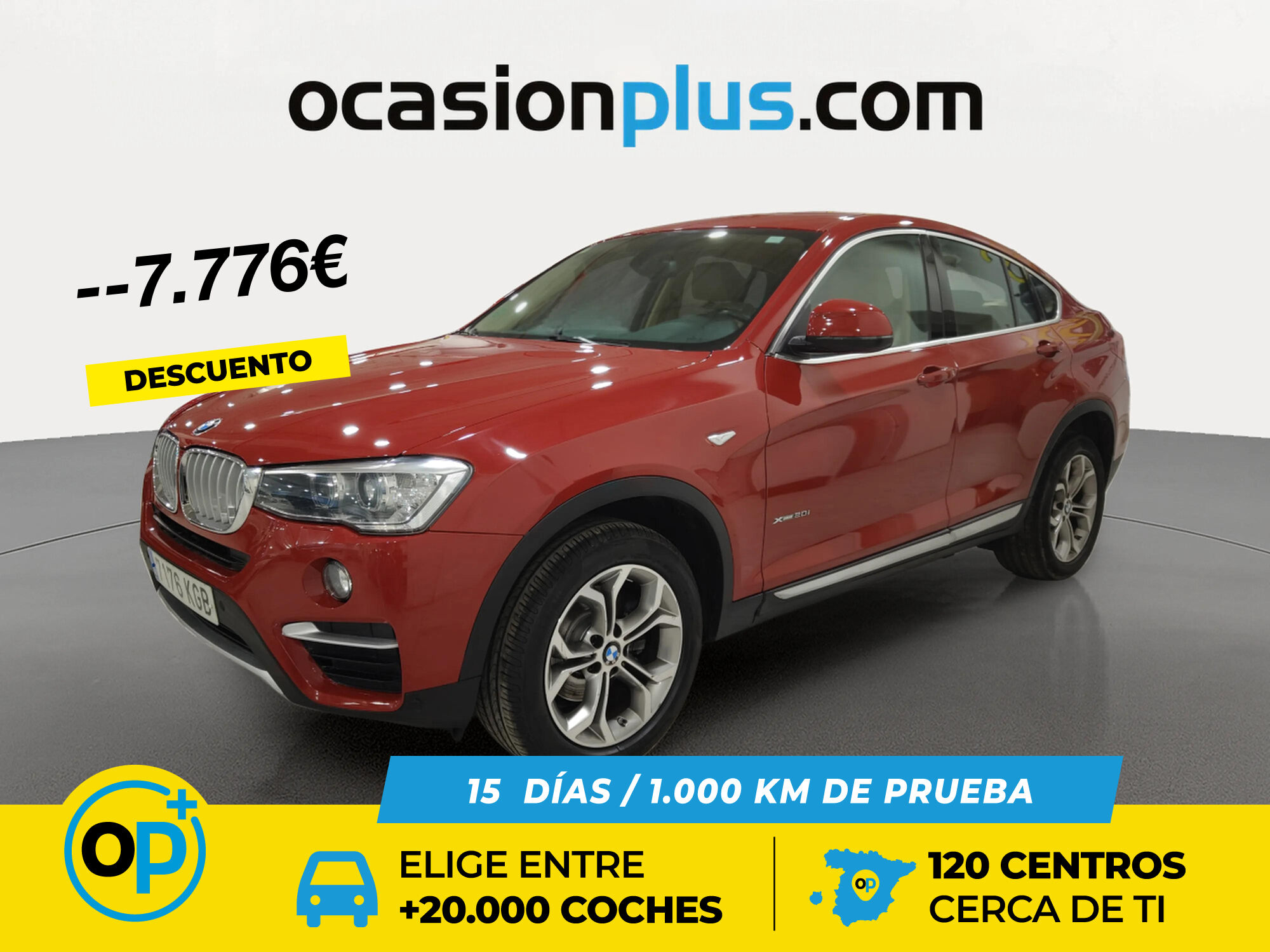 BMW X4 (xDrive20i 135 kW (184 CV)) en Madrid