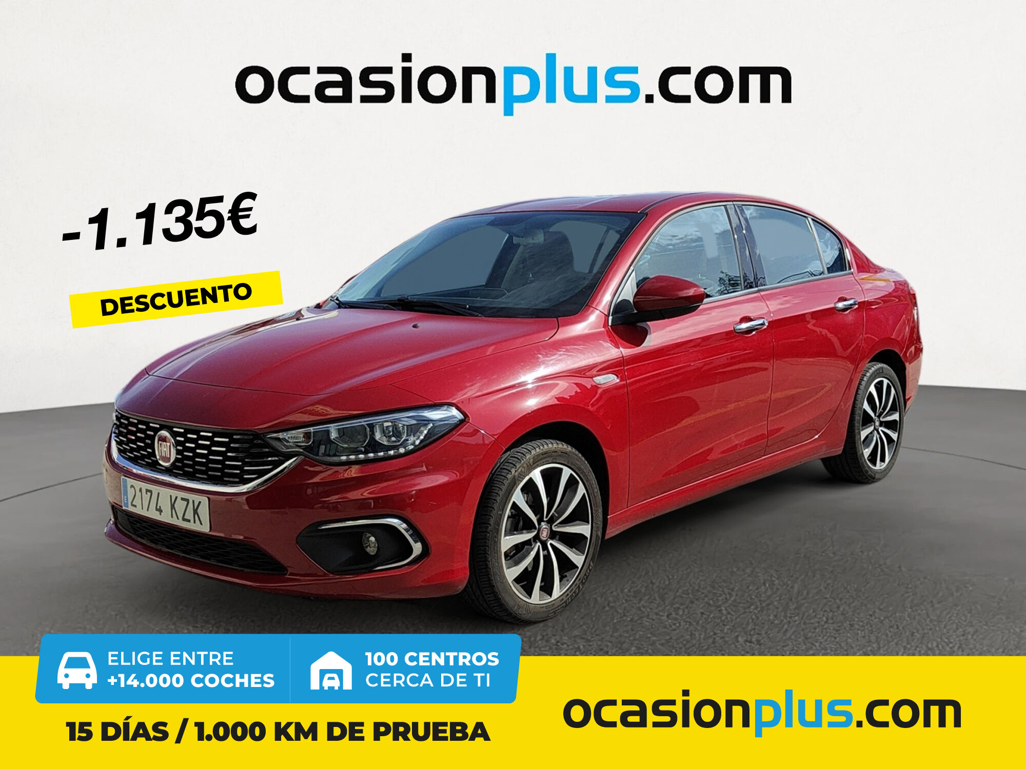 FIAT Tipo (1.4 16v Lounge 70 kW (95 CV)) en Madrid