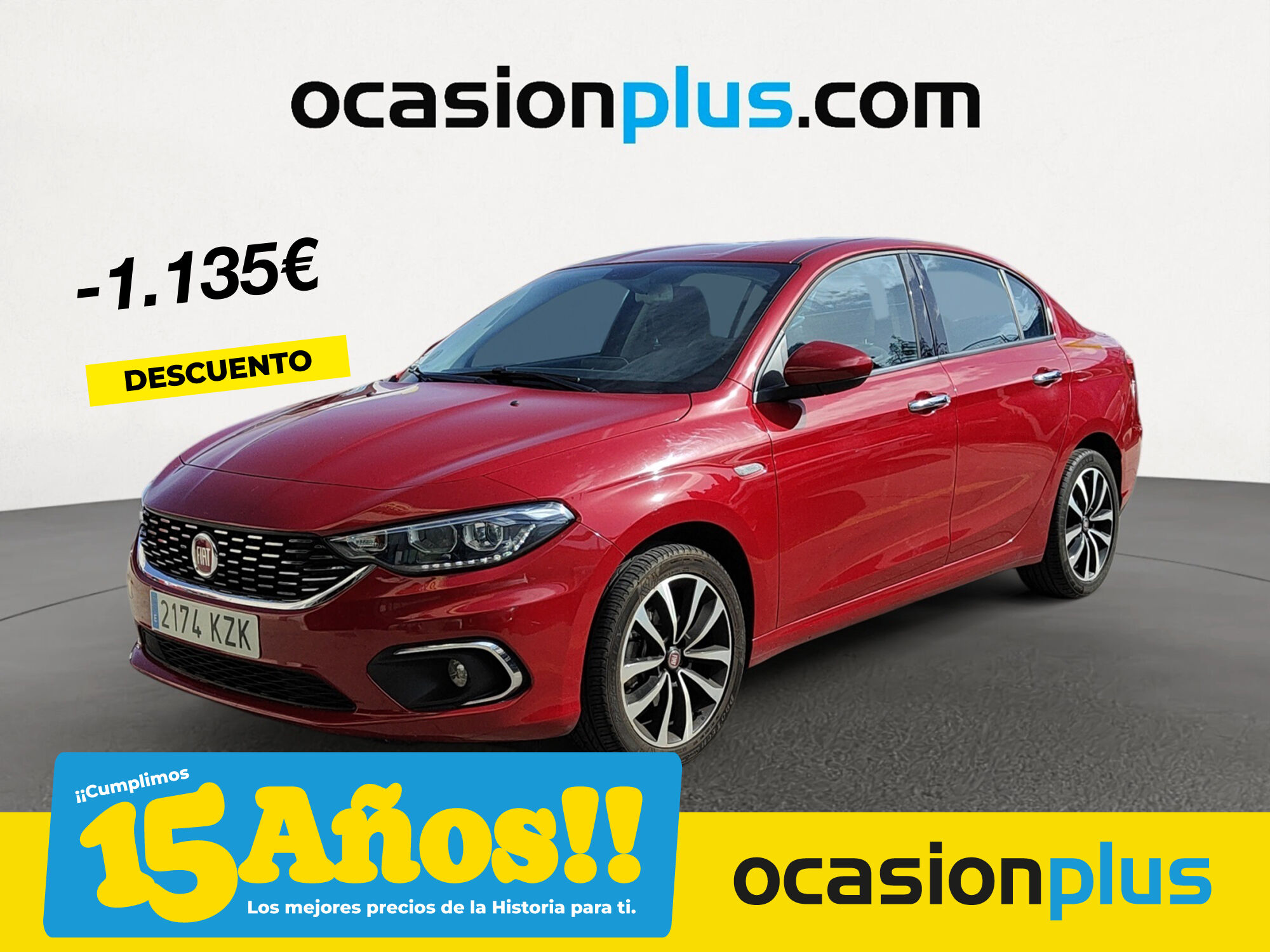 FIAT Tipo (1.4 16v Lounge 70 kW (95 CV)) en Madrid