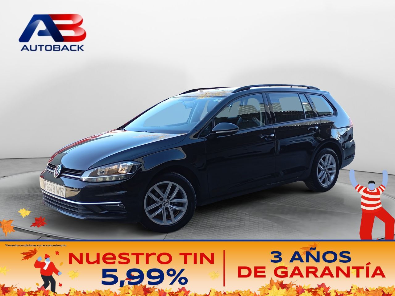 VOLKSWAGEN Golf (Business & Navi 1.6 TDI 85kW DSG Variant) en Madrid