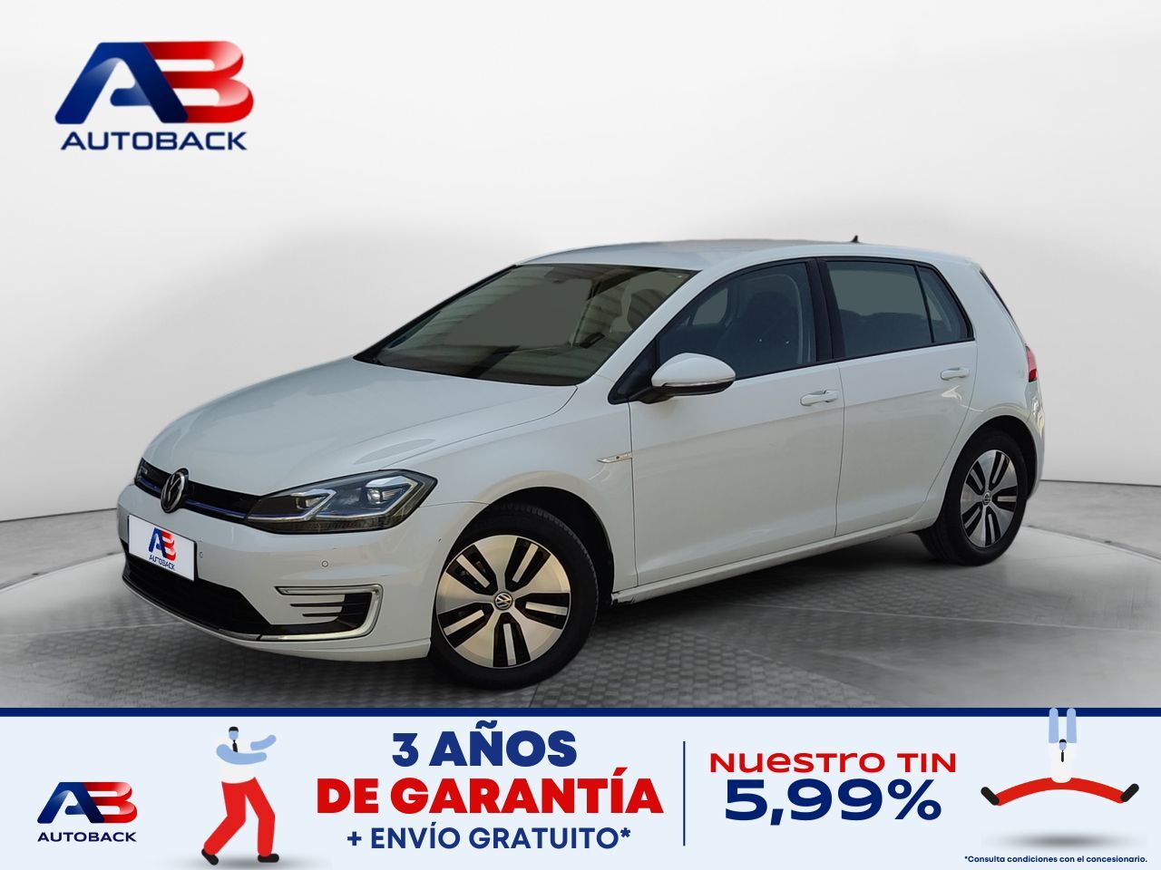 VOLKSWAGEN Golf (e-Golf ePower 100 kW (136CV)) en Madrid