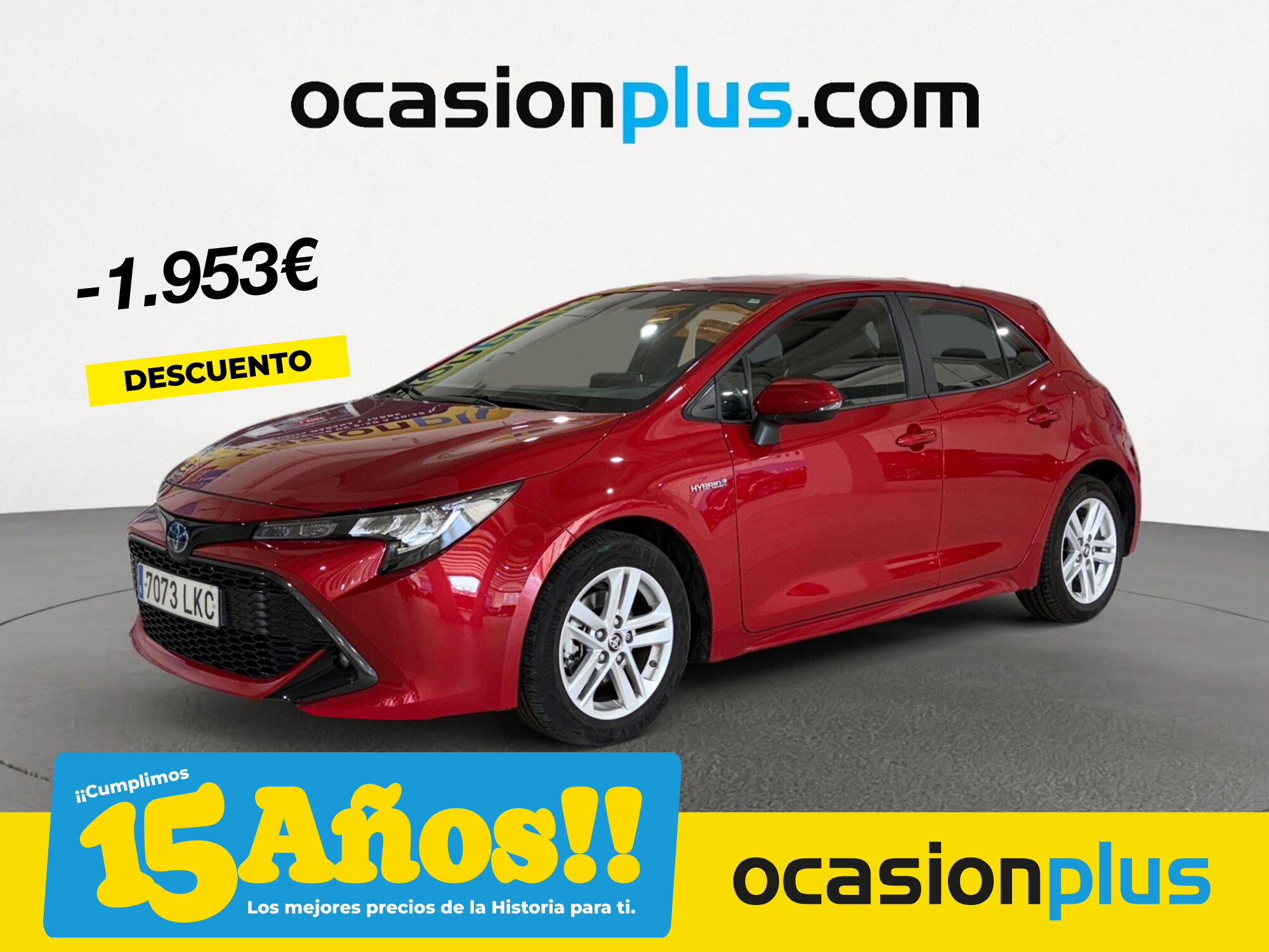 TOYOTA Corolla (1.8 125 Híbrido Active Tech E-CVT 90 kW (122 CV)) en Madrid