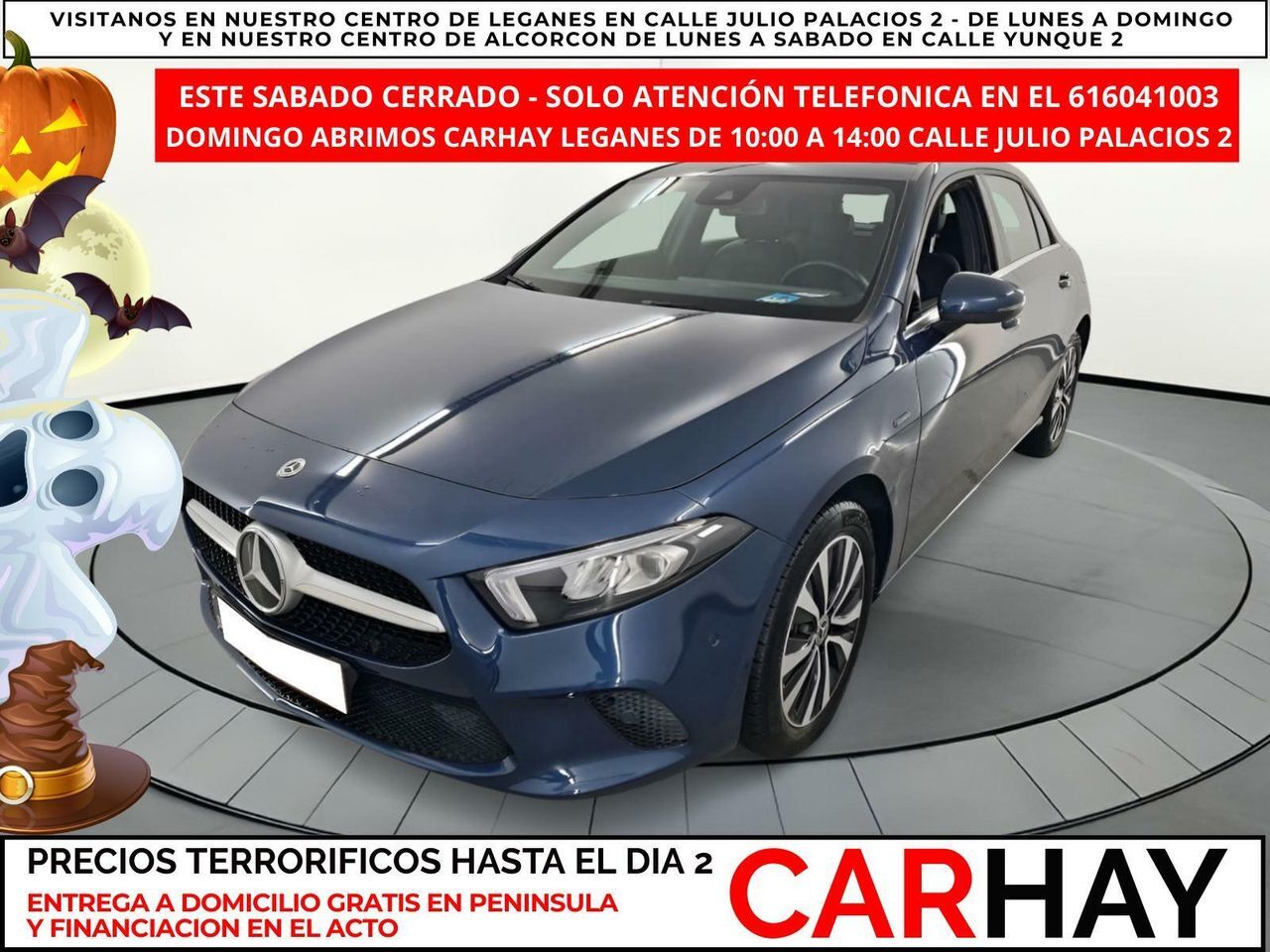 MERCEDES Clase A (1.3 A 250 E DCT Advantage) en Madrid