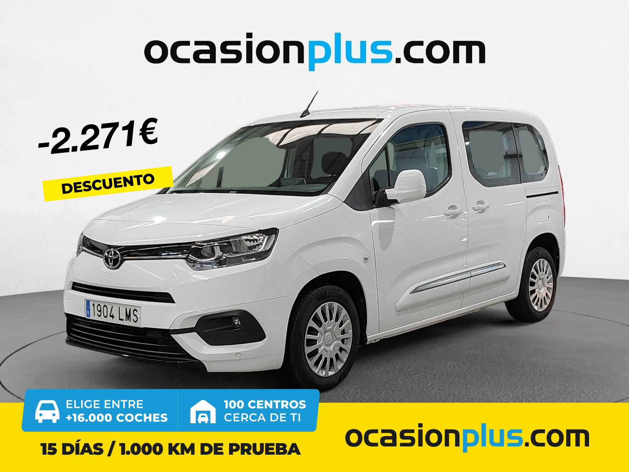 TOYOTA Proace City (1.5 D VX L1 75 kW (100 CV)) en Madrid