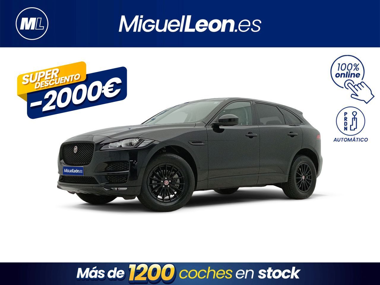 JAGUAR F-Pace (2.0L i4D 132kW Portfolio Auto) en Palmas, Las
