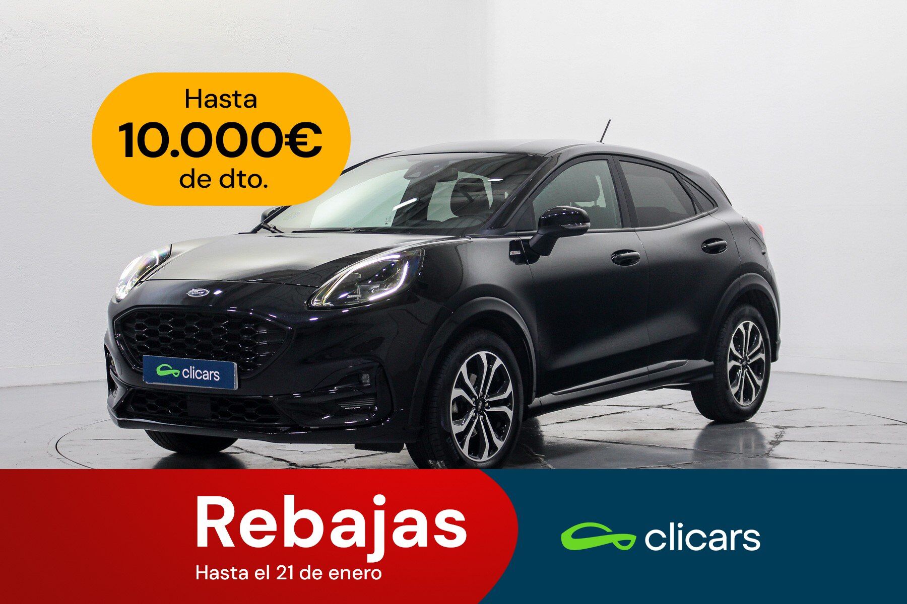 FORD Puma (Puma 1.0 EcoBoost MHEV ST-Line 125) en Madrid