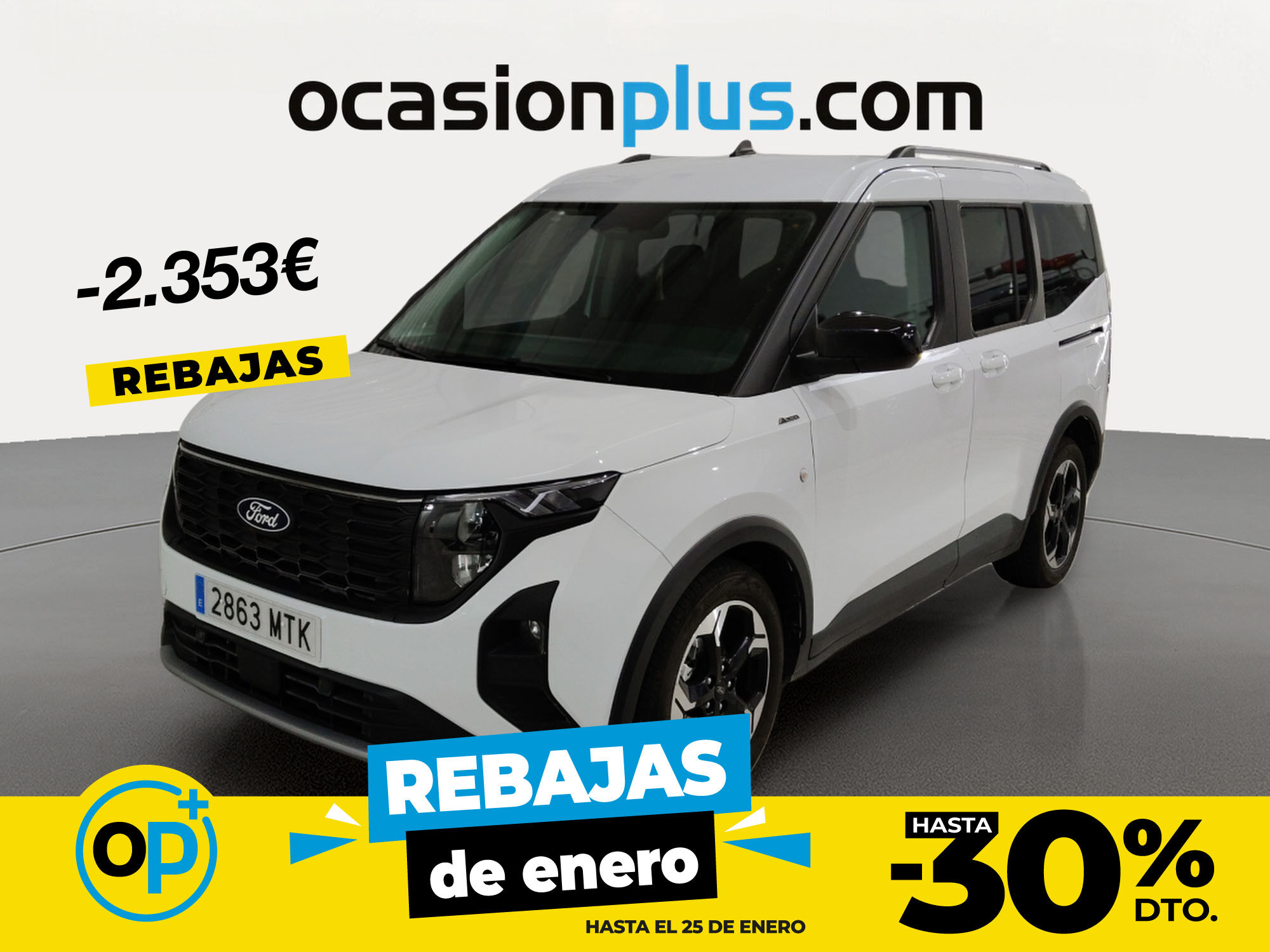 FORD Tourneo Courier (1.0 Ecoboost Active 92 kW (125 CV)) en Madrid