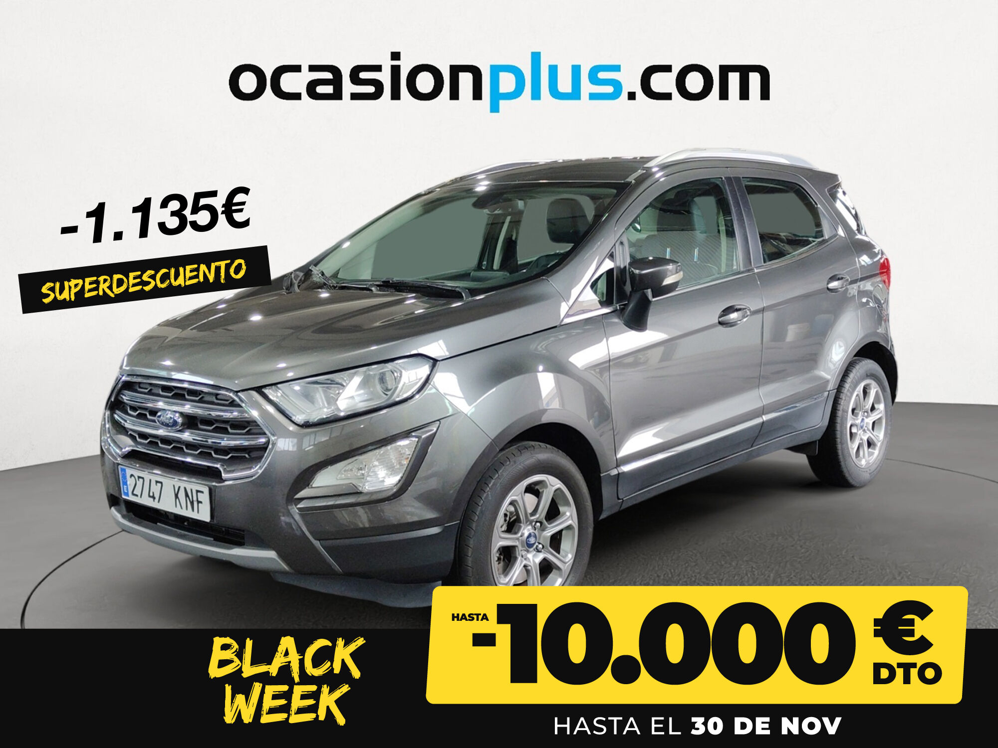 FORD EcoSport (1.0T EcoBoost S&S Titanium 92 kW (125 CV)) en Madrid