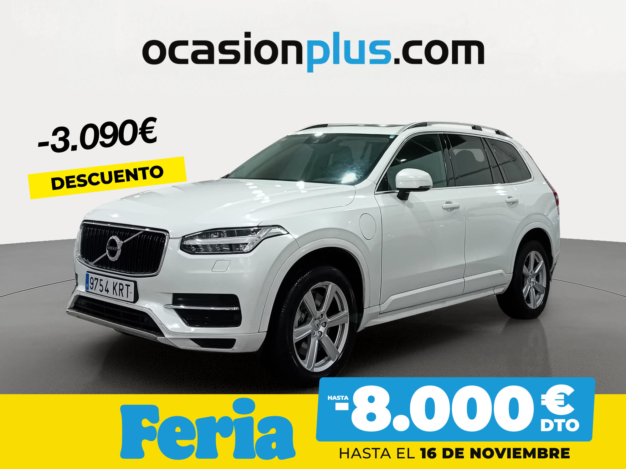 VOLVO XC90 (T8 Momentum AWD Auto 287 kW (390 CV)) en Madrid
