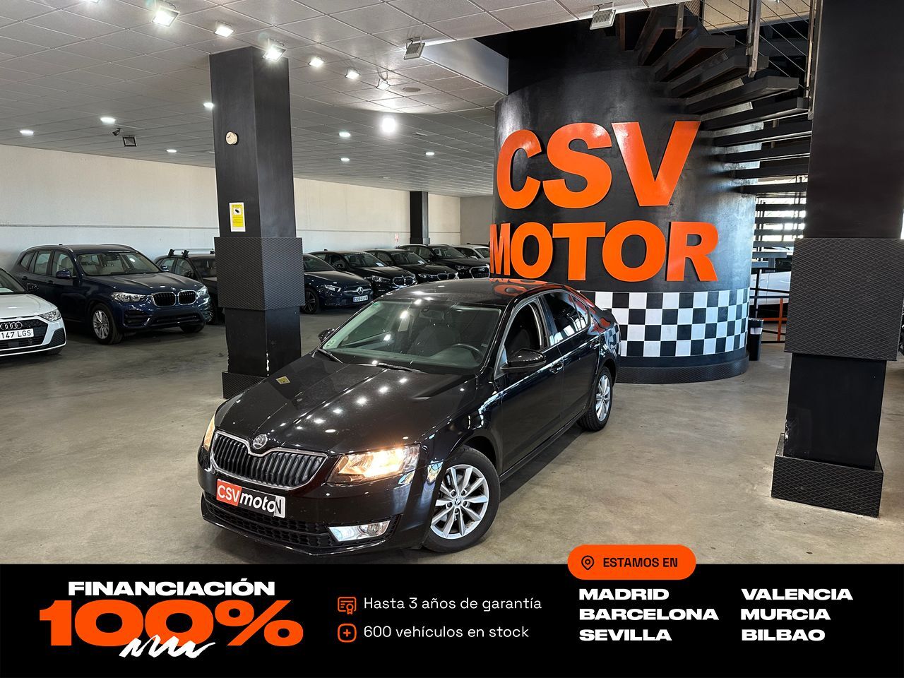 SKODA Octavia (1.6 TDI CR Ambition) en Madrid