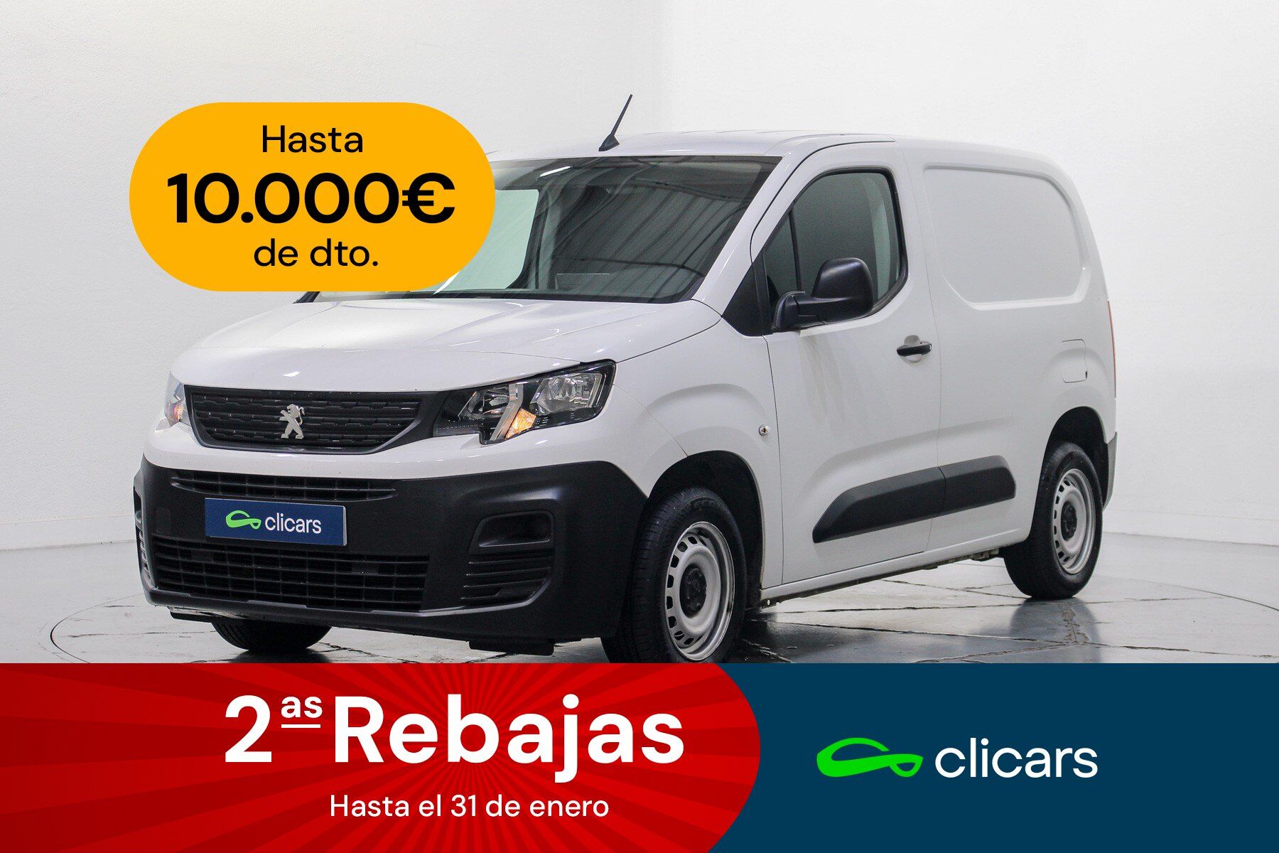 PEUGEOT Partner (Partner 1.5BlueHDI S&S Pro Standard 600kg 100) en Madrid