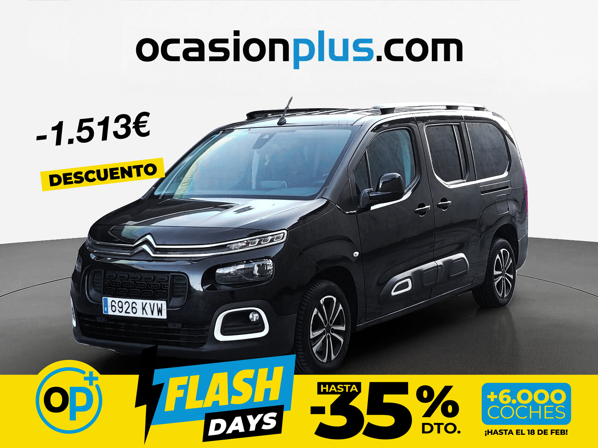 Foto del CITROEN Berlingo BlueHDi S&S Talla XL Shine 130