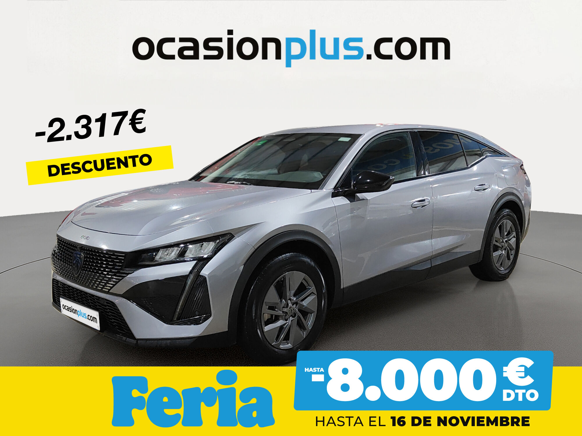 PEUGEOT 408 (Allure PHEV 180 e-EAT8 133 kW (181 CV)) en Madrid