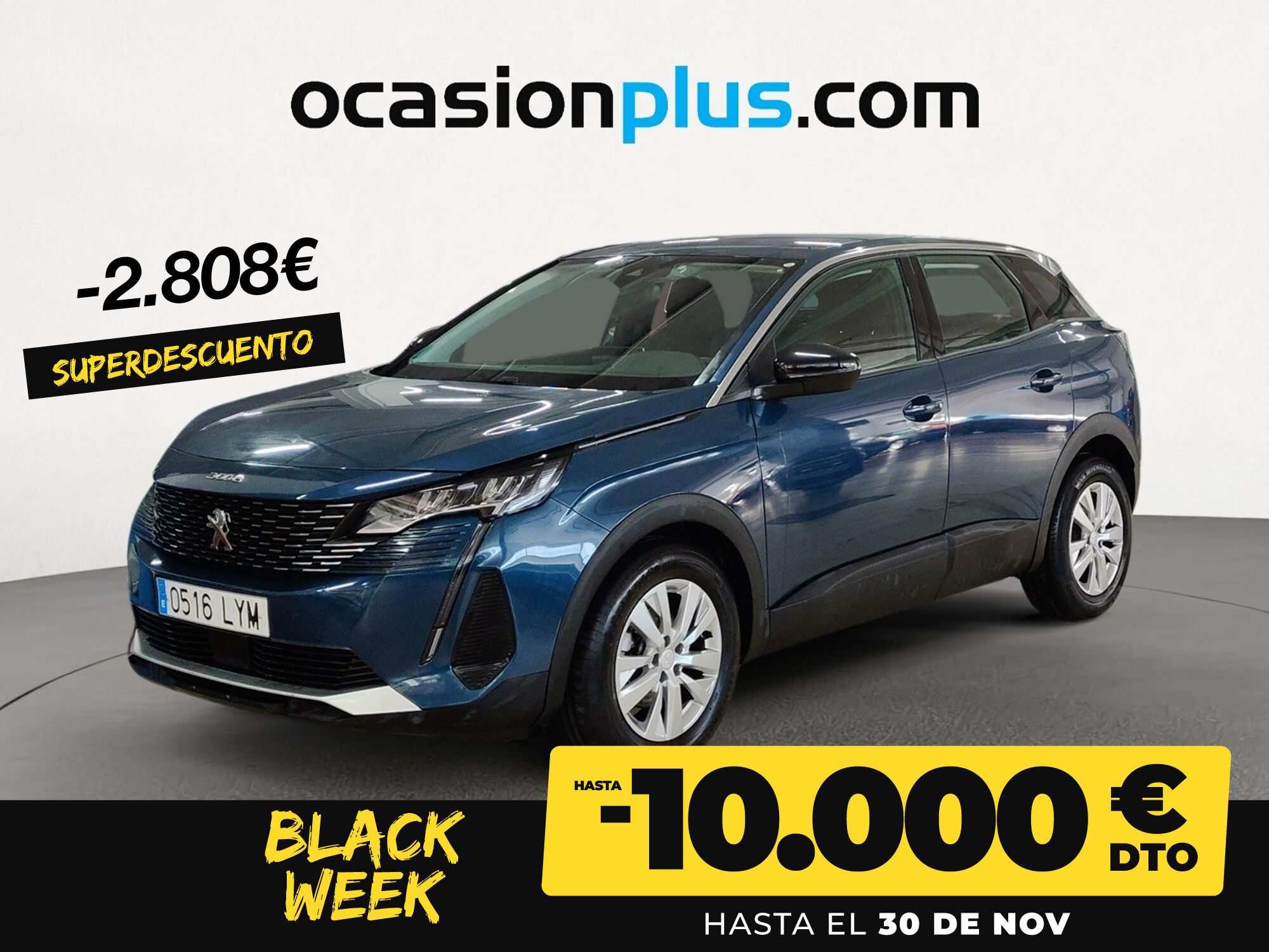 PEUGEOT 3008 (BlueHDi 130 S&S Active Pack 96 kW (130 CV)) en Madrid