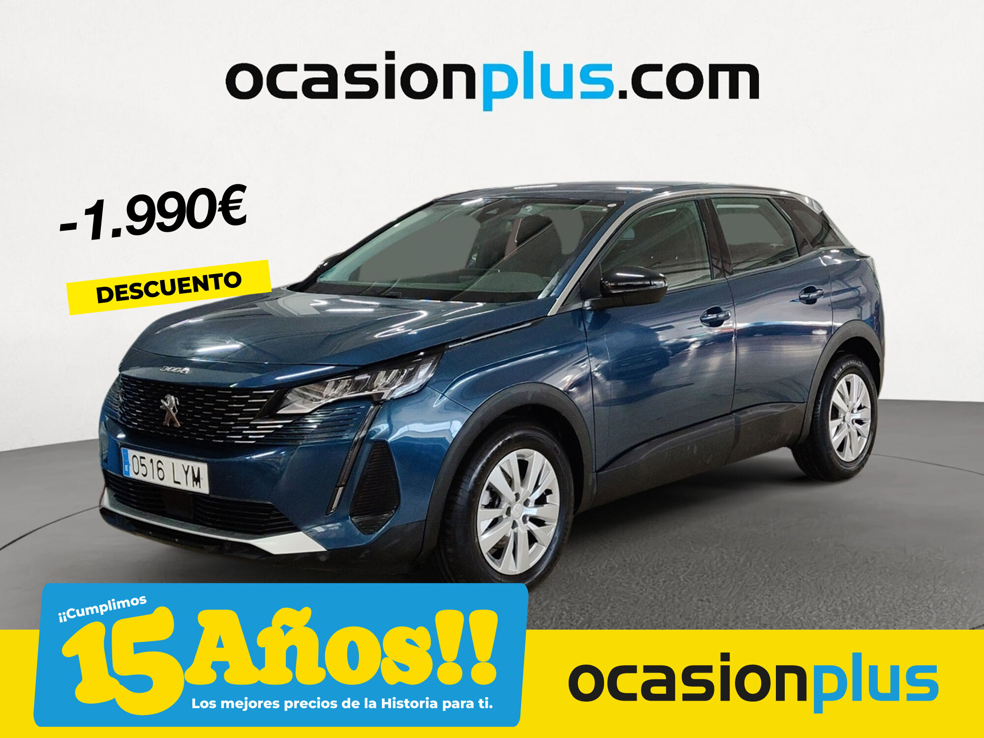 PEUGEOT 3008 (BlueHDi 130 S&S Active Pack 96 kW (130 CV)) en Madrid