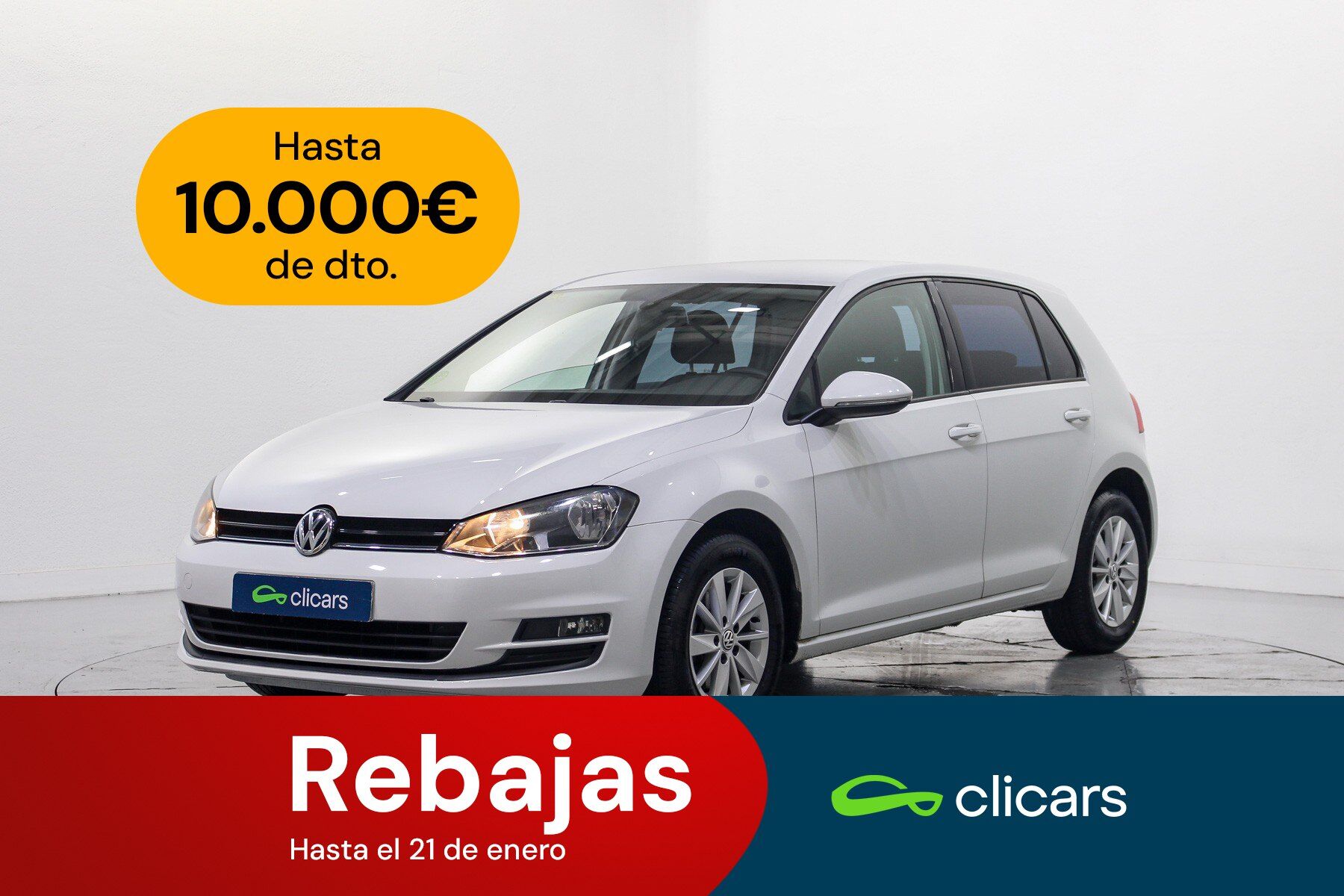 VOLKSWAGEN Golf (Golf 1.6TDI CR BMT Business 110) en Madrid