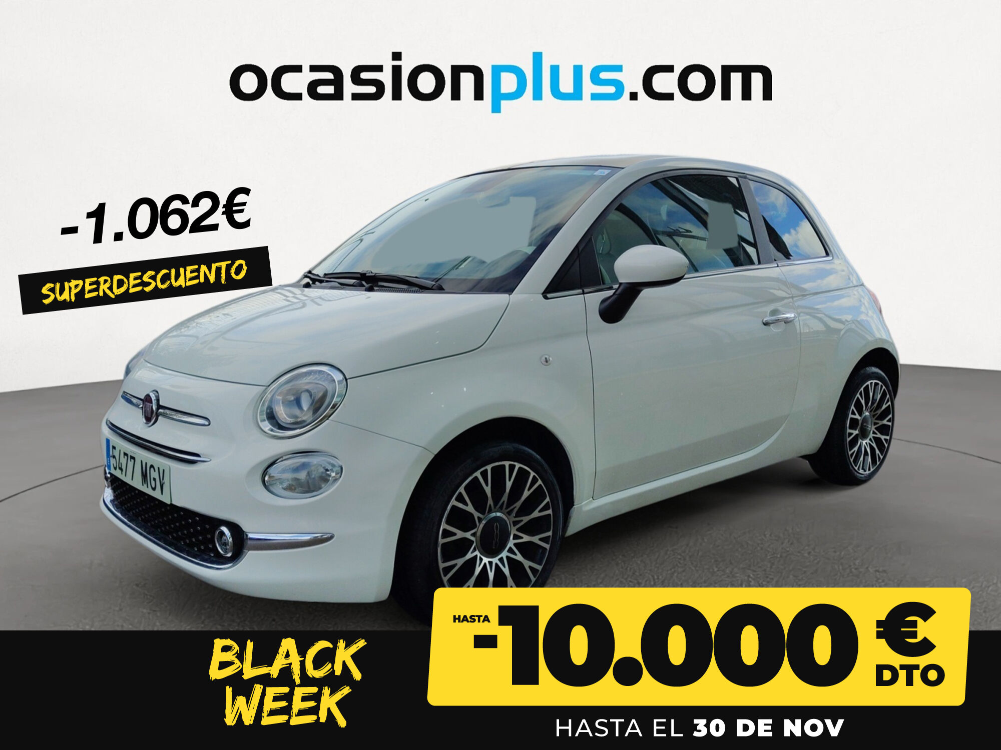 FIAT 500 (1.0 Hybrid Dolcevita 51 kW (70 CV)) en Madrid
