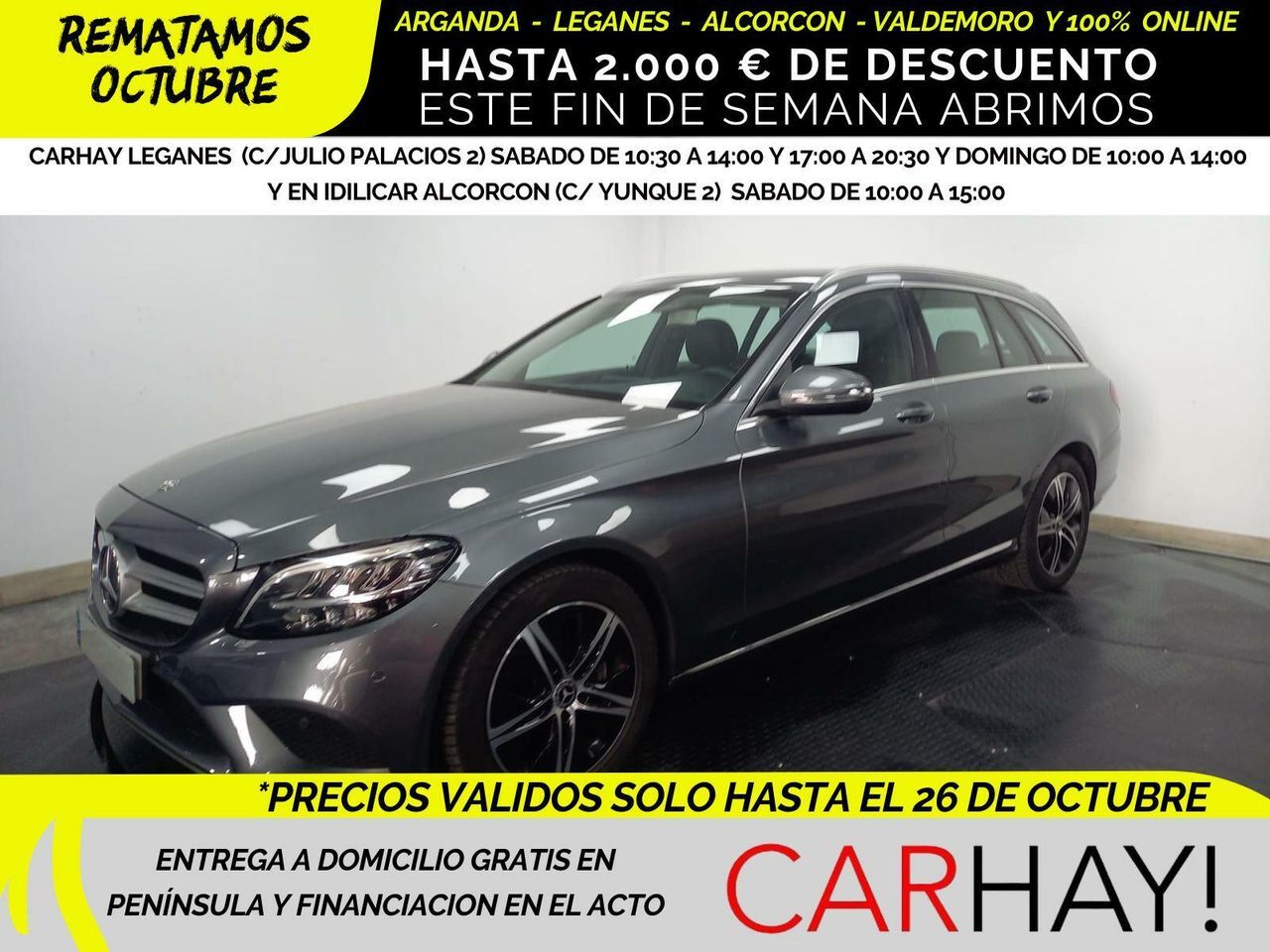 MERCEDES Clase C (200 D BUSINESS SOLUTION AVANTGARDE) en Madrid