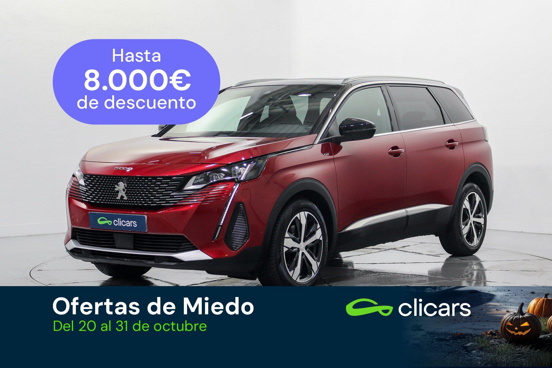 PEUGEOT 5008 (5008 1.5BlueHDi S&S GT EAT8 130) en Madrid