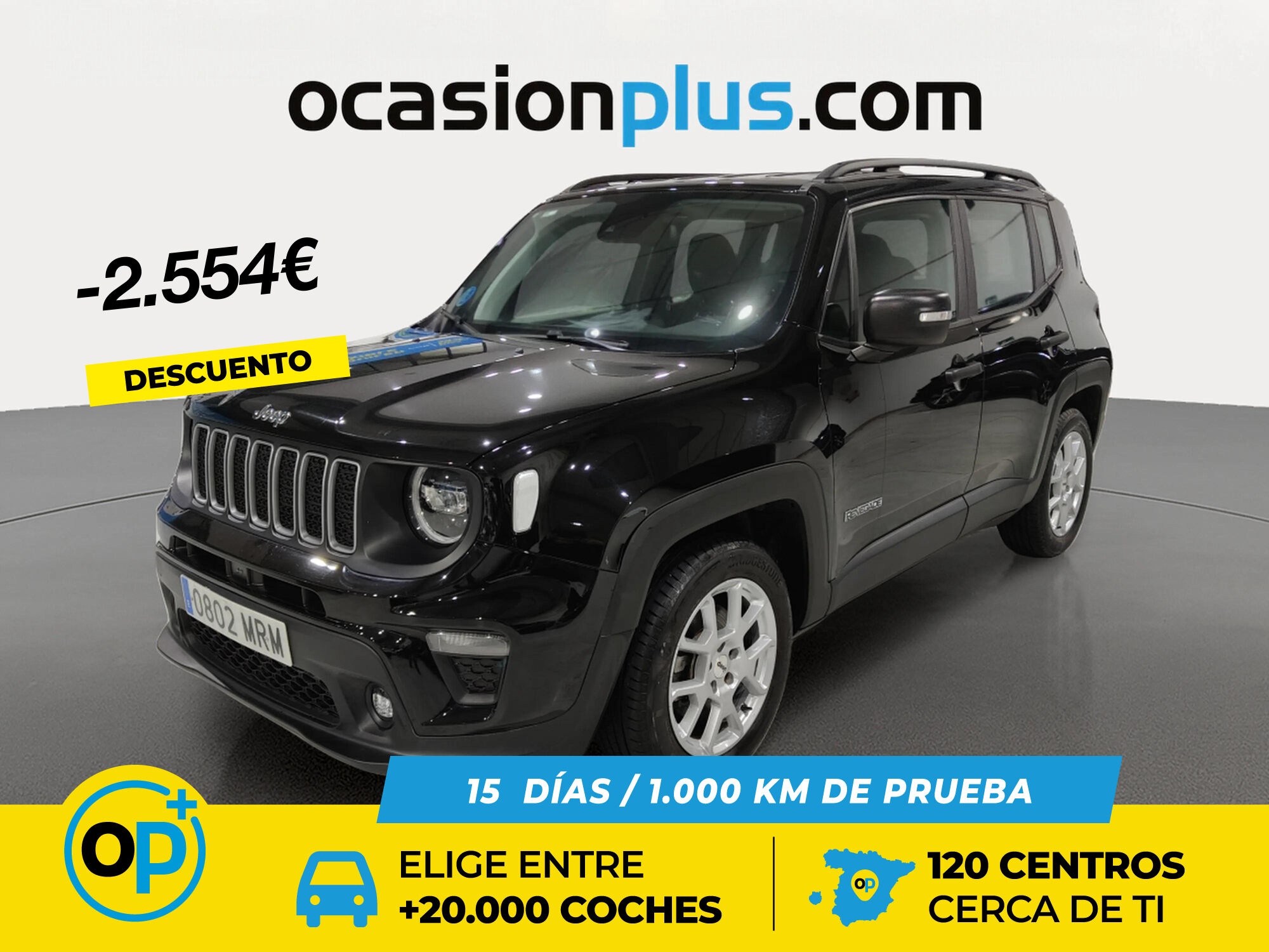 JEEP Renegade (eHybrid 1.5 Limited ATX 96 kW (130 CV)) en Madrid
