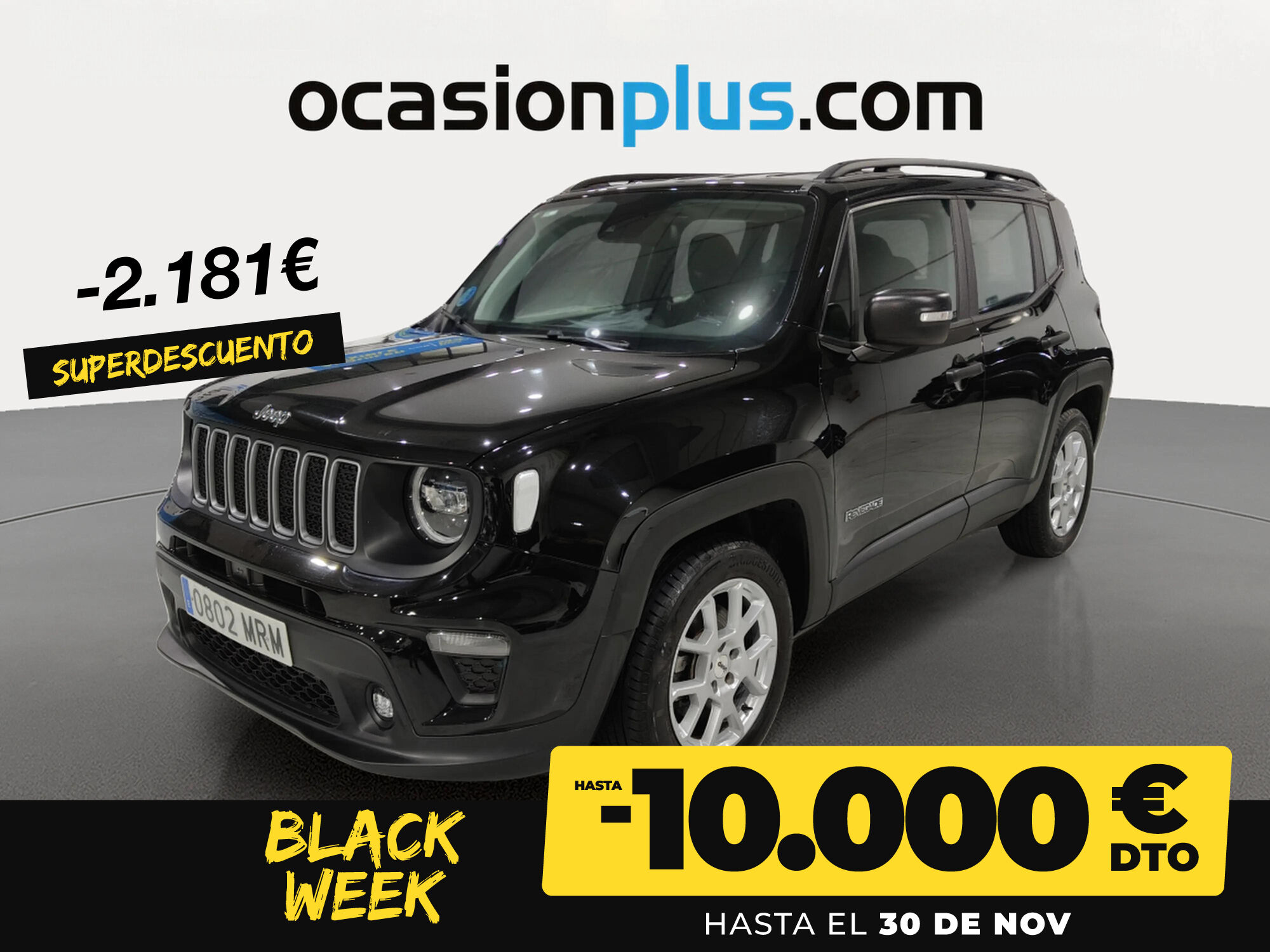 JEEP Renegade (eHybrid 1.5 Limited ATX 96 kW (130 CV)) en Madrid