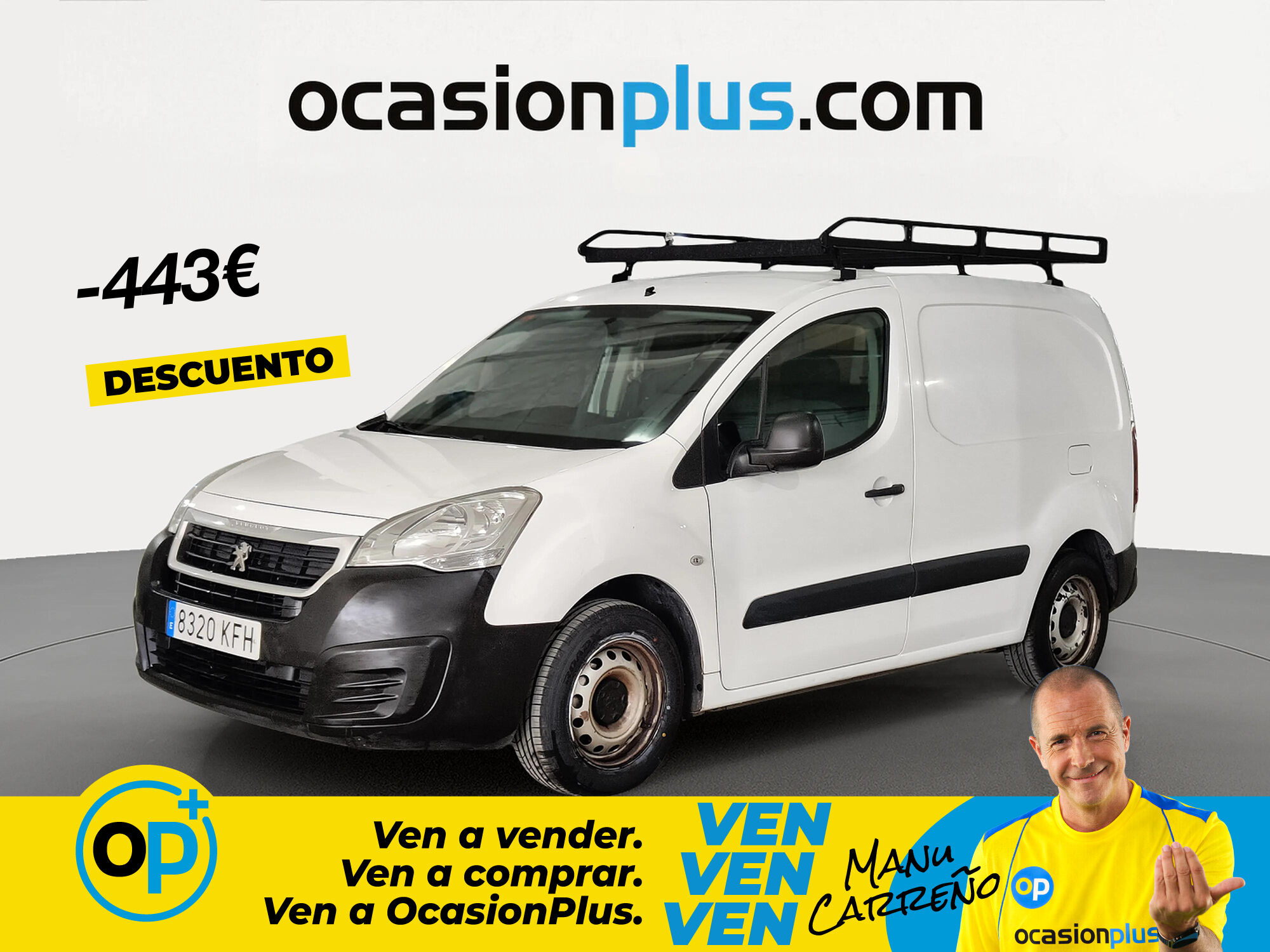 Foto del PEUGEOT Partner Furgón 1.6BlueHDI Confort L1 75