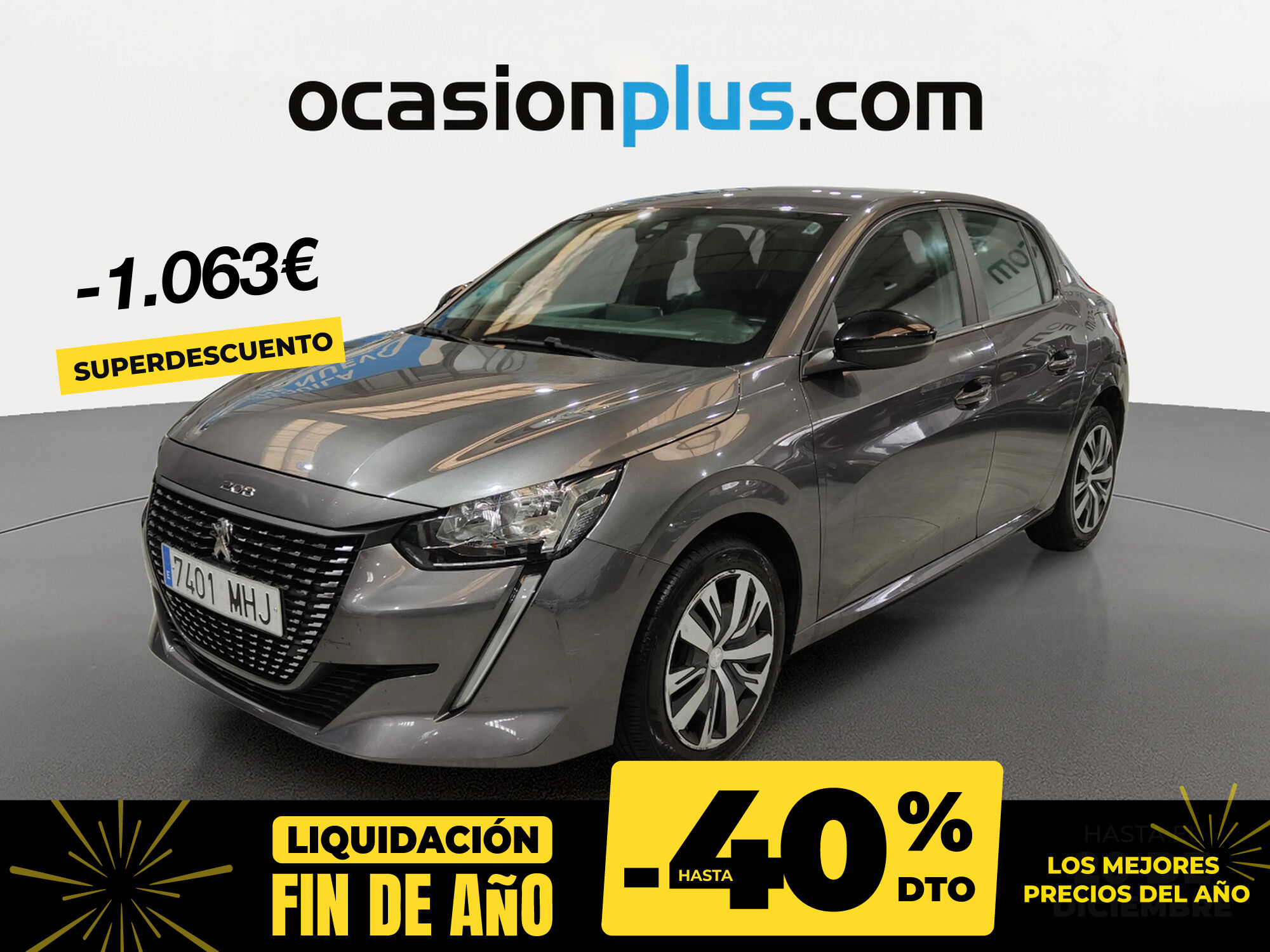 PEUGEOT 208 (PureTech 100 Active Pack 75 kW (100 CV)) en Madrid