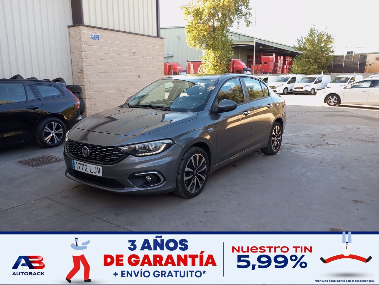 FIAT Tipo (5P 1.4 Fire 70kW (95CV) Lounge) en Madrid