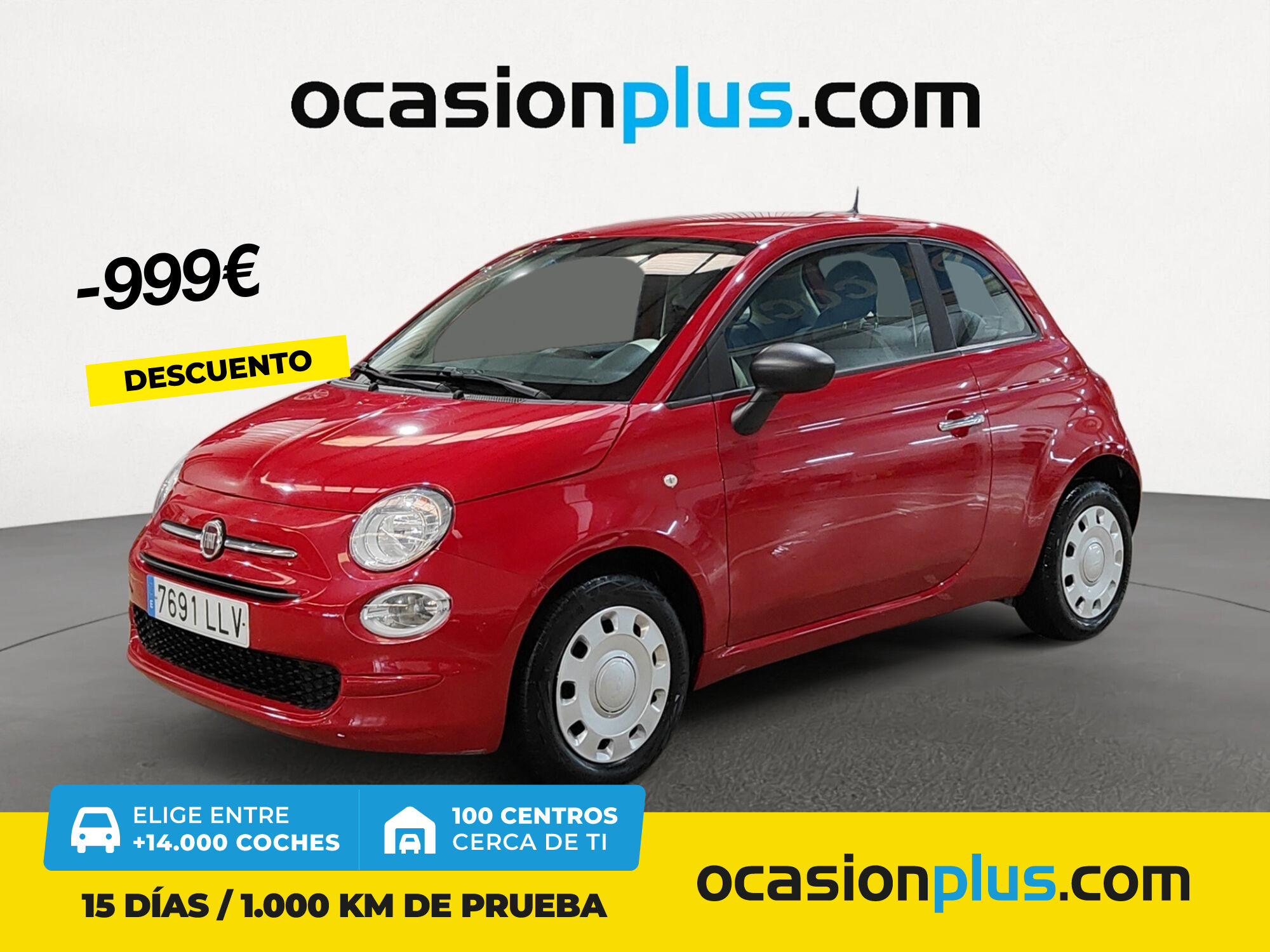 FIAT 500 (1.0 GSE Pop 51 kW (70 CV)) en Madrid