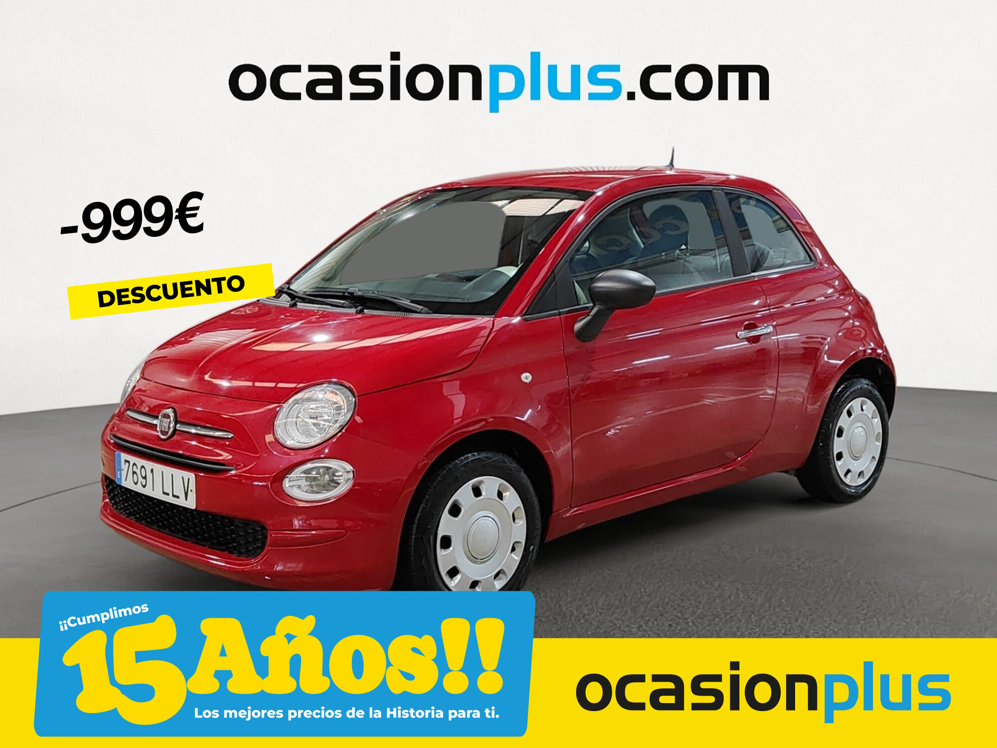 FIAT 500 (1.0 GSE Pop 51 kW (70 CV)) en Madrid