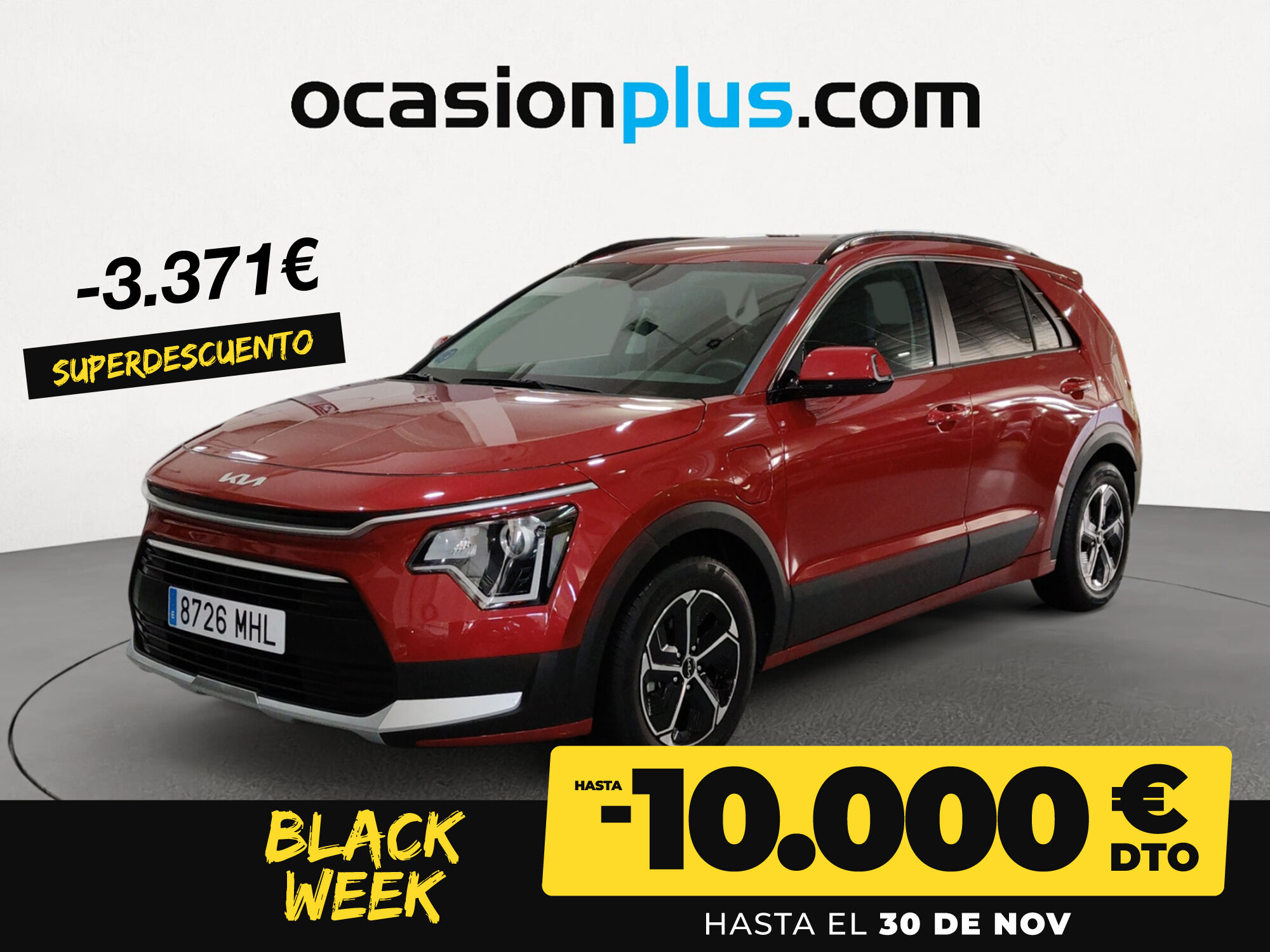 KIA Niro (1.6 GDi PHEV Drive 135 kW (183 CV)) en Madrid