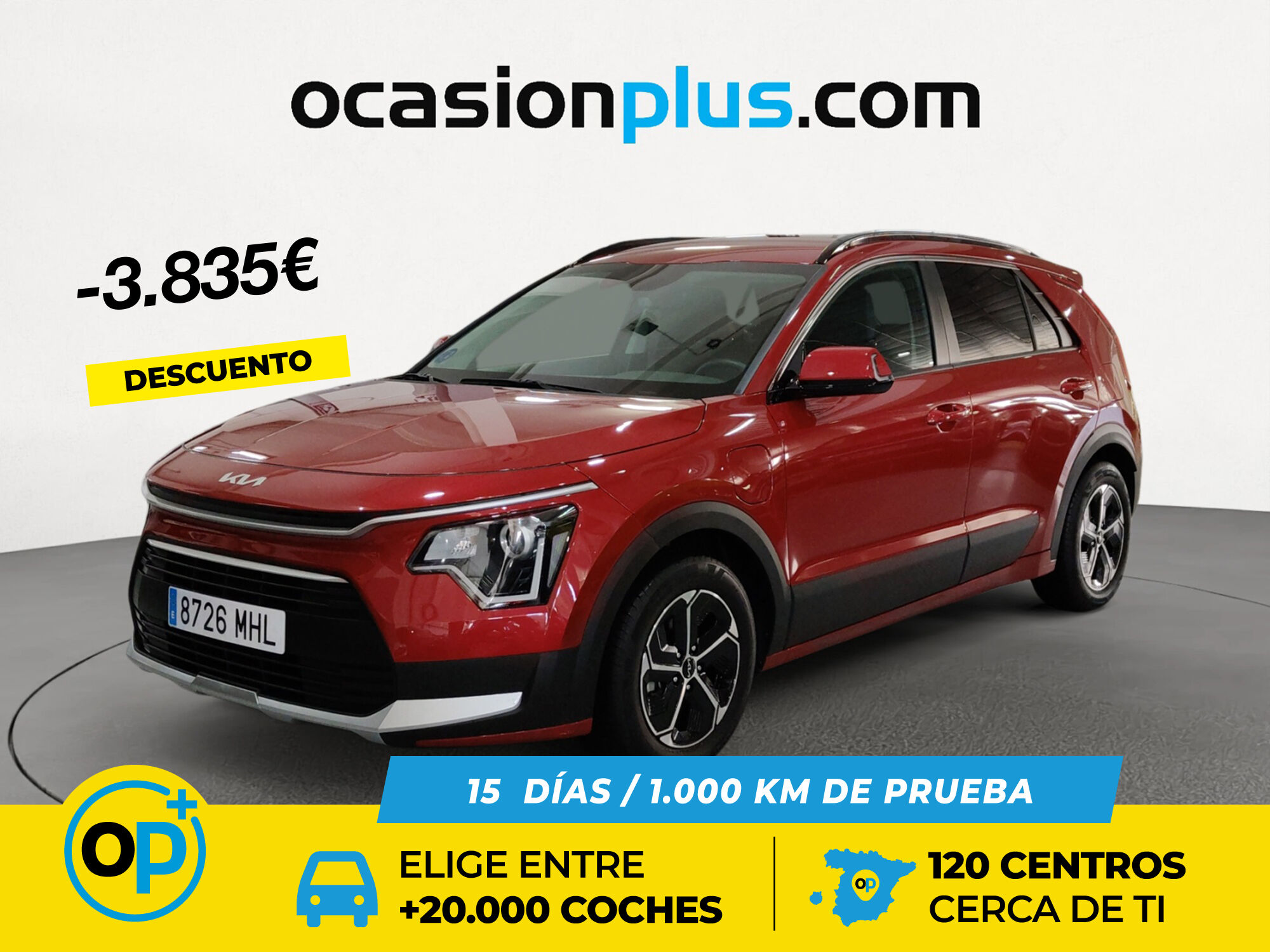 KIA Niro (1.6 GDi PHEV Drive 135 kW (183 CV)) en Palmas, Las