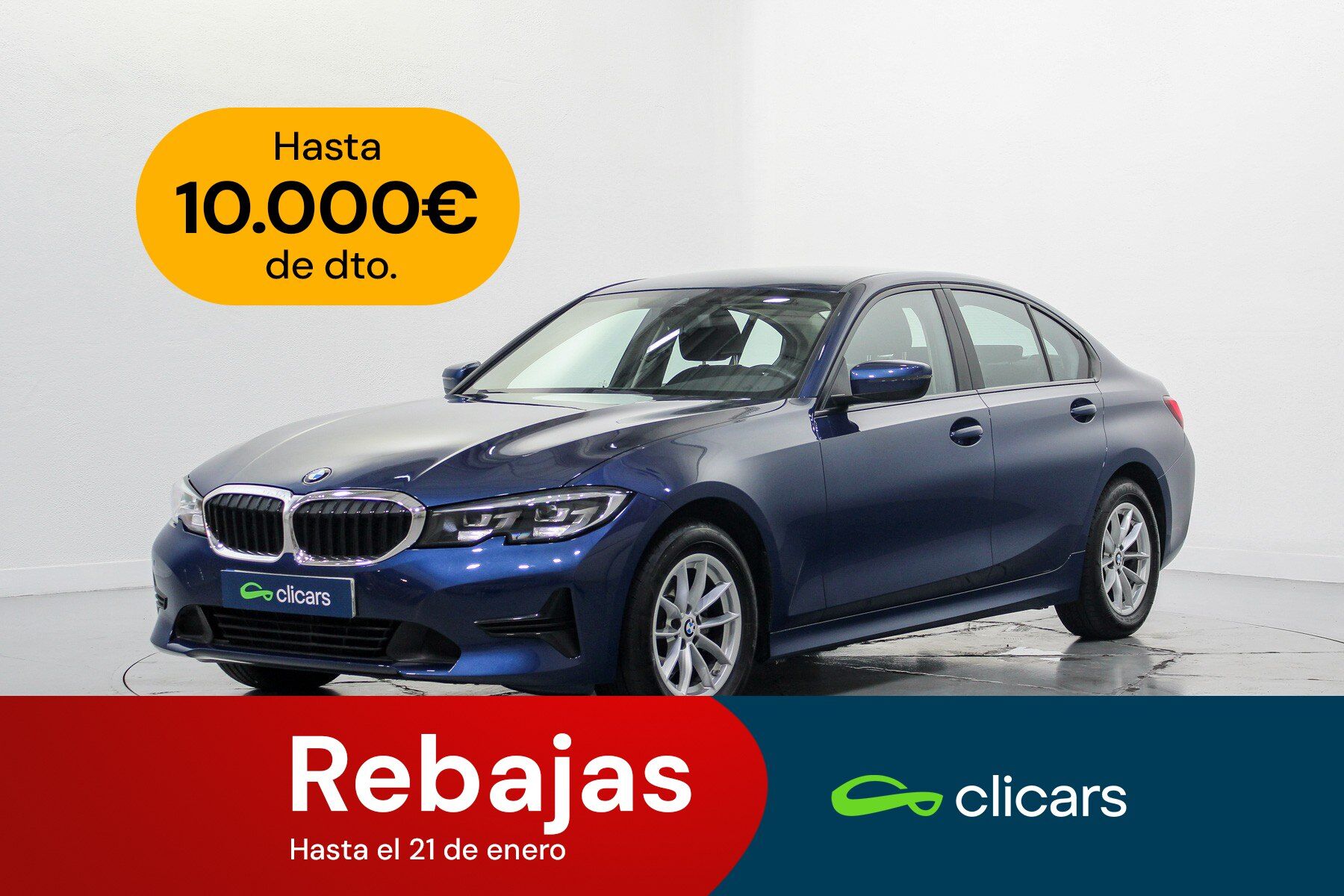 BMW Serie 3 (318dA) en Madrid