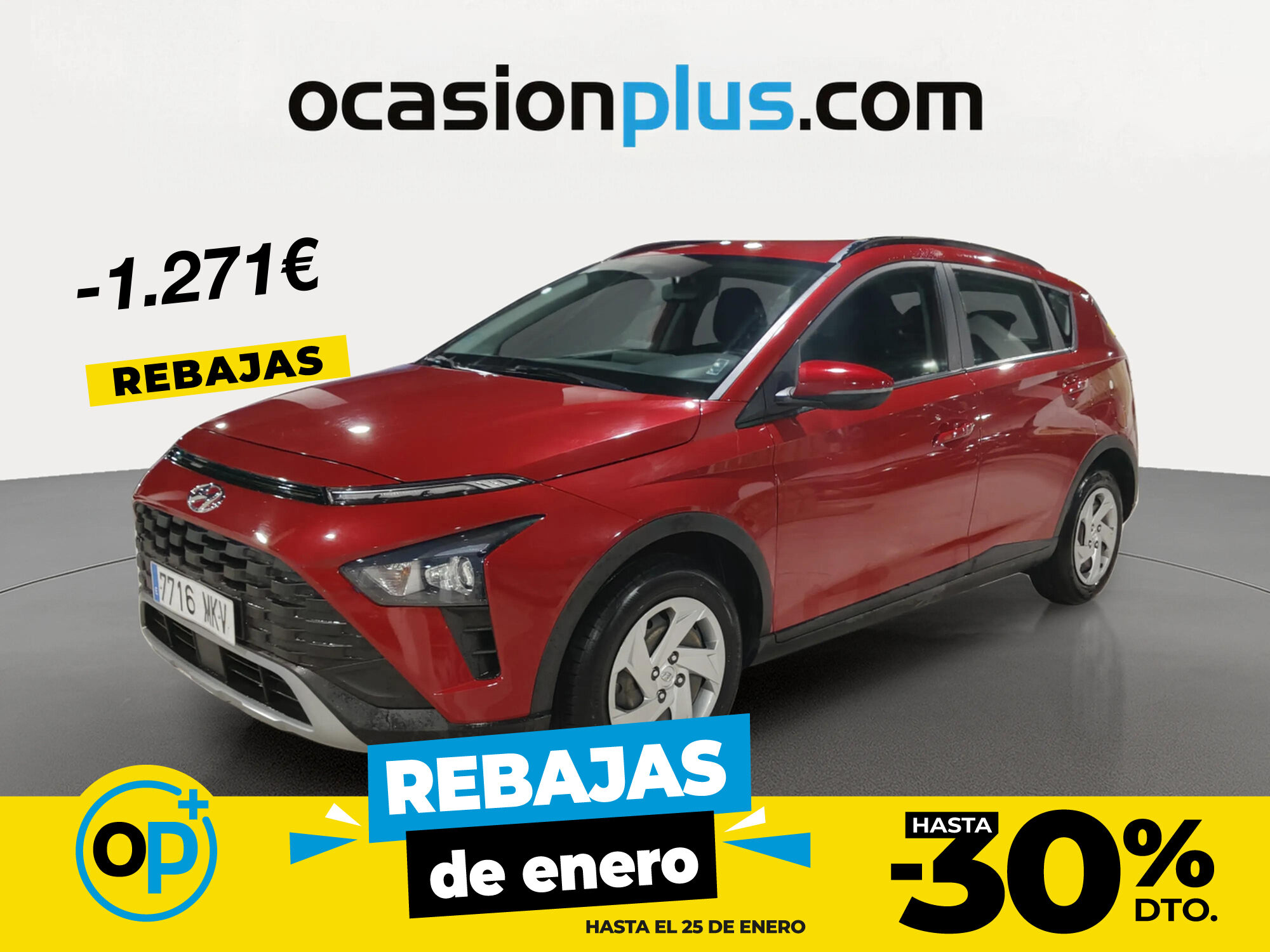 HYUNDAI Bayon (1.2 MPI Klass 62 kW (84 CV)) en Madrid