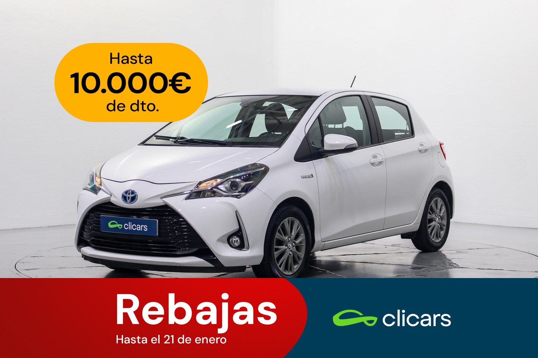 TOYOTA Yaris (Yaris 100H 1.5 Active) en Madrid