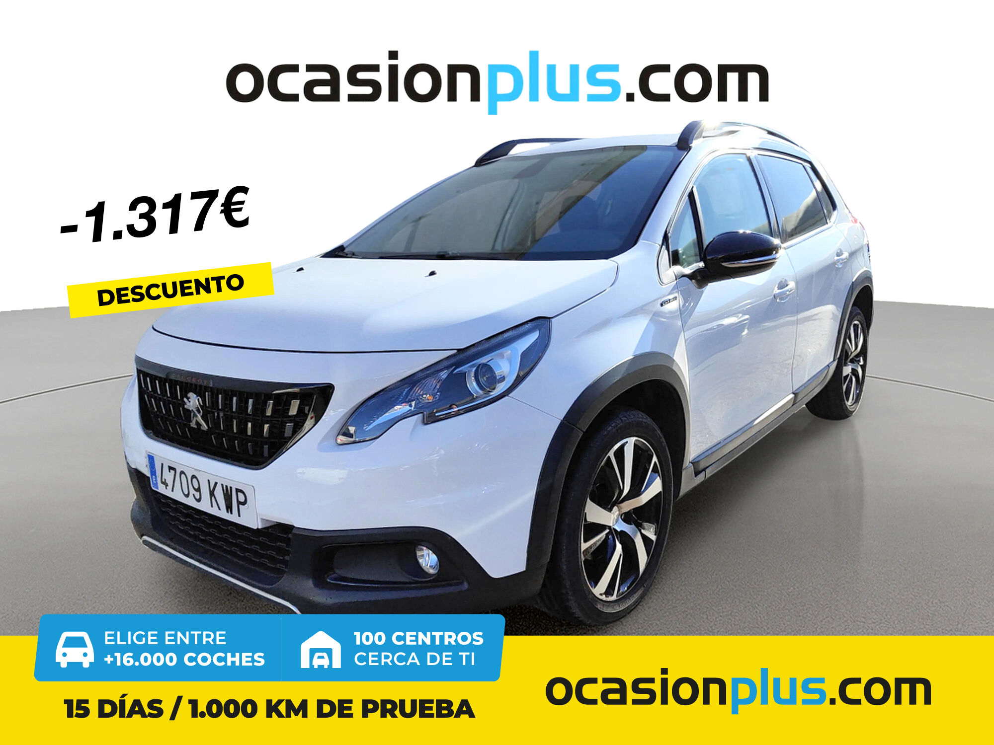 PEUGEOT 2008 (BlueHDi 120 GT Line EAT6 88 KW (120 CV)) en Madrid
