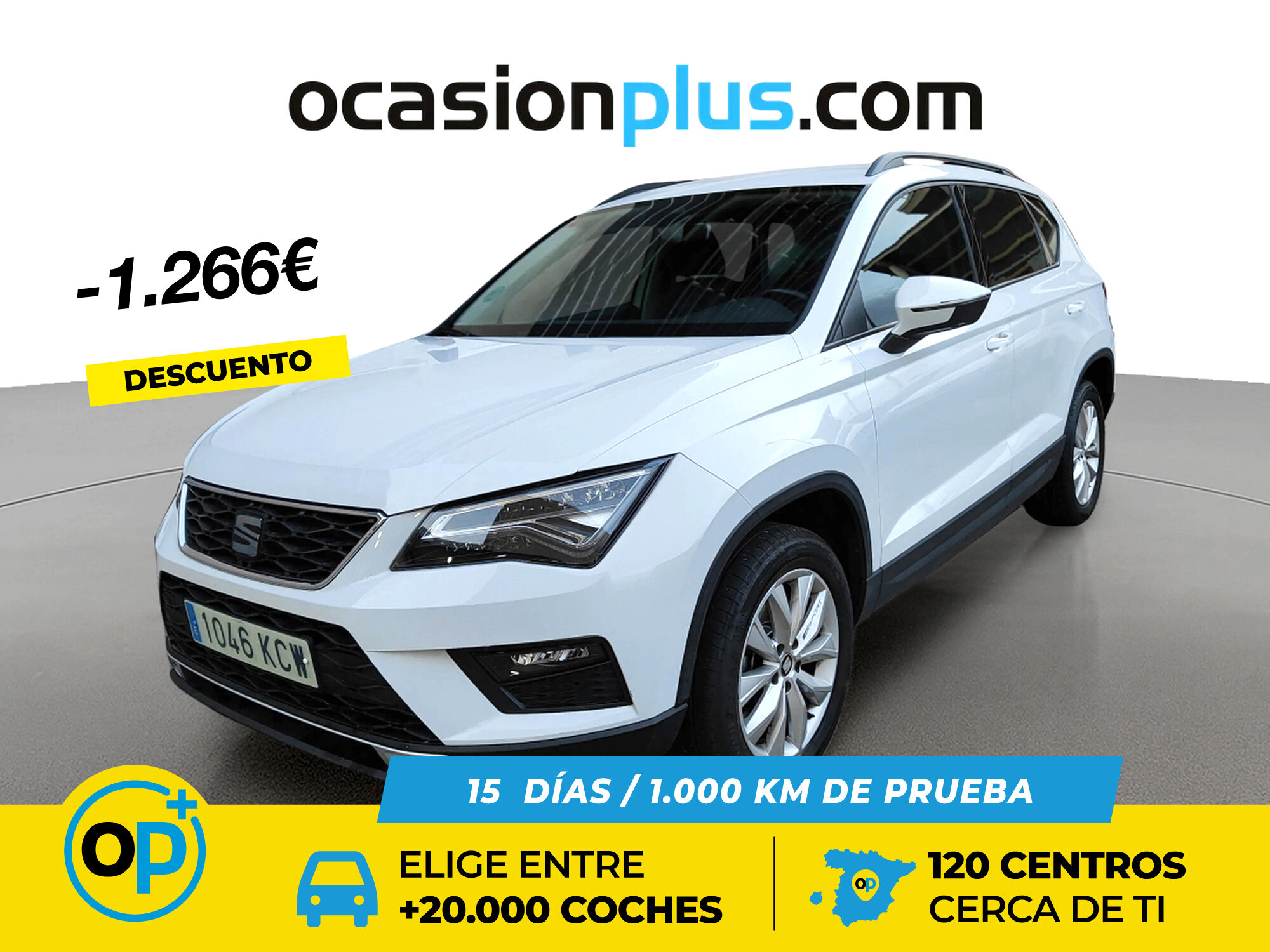 SEAT Ateca (1.6 TDI S&S Ecomotive Style Plus 85 kW (115 CV)) en Madrid